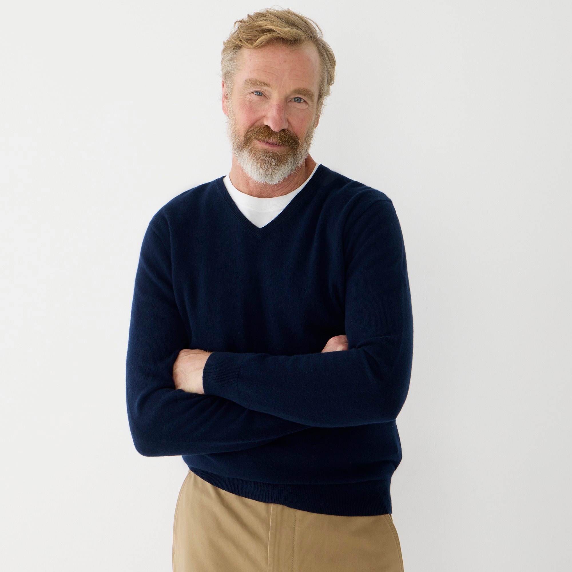 Cashmere V-neck sweater