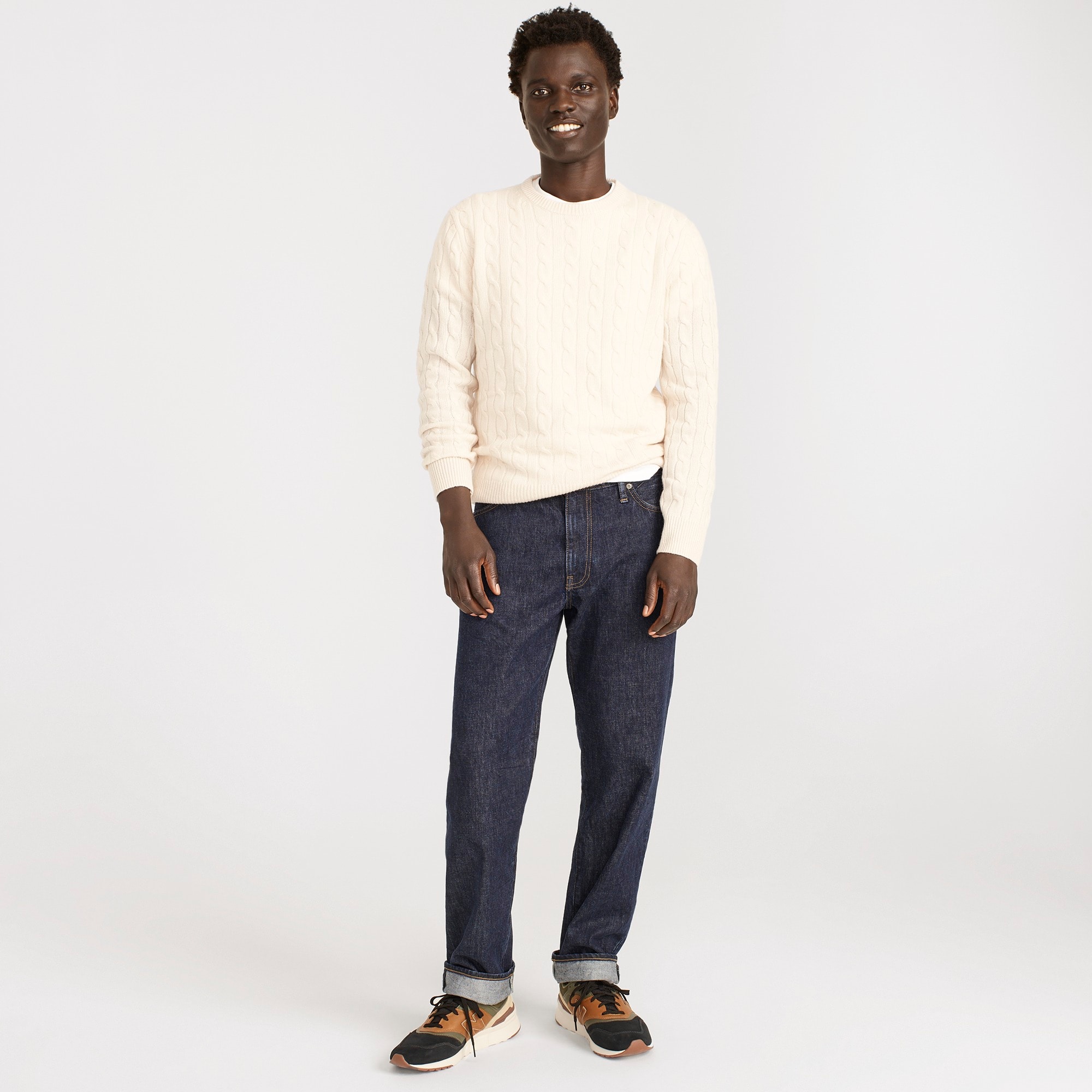 Classic Straight-fit jean in resin wash