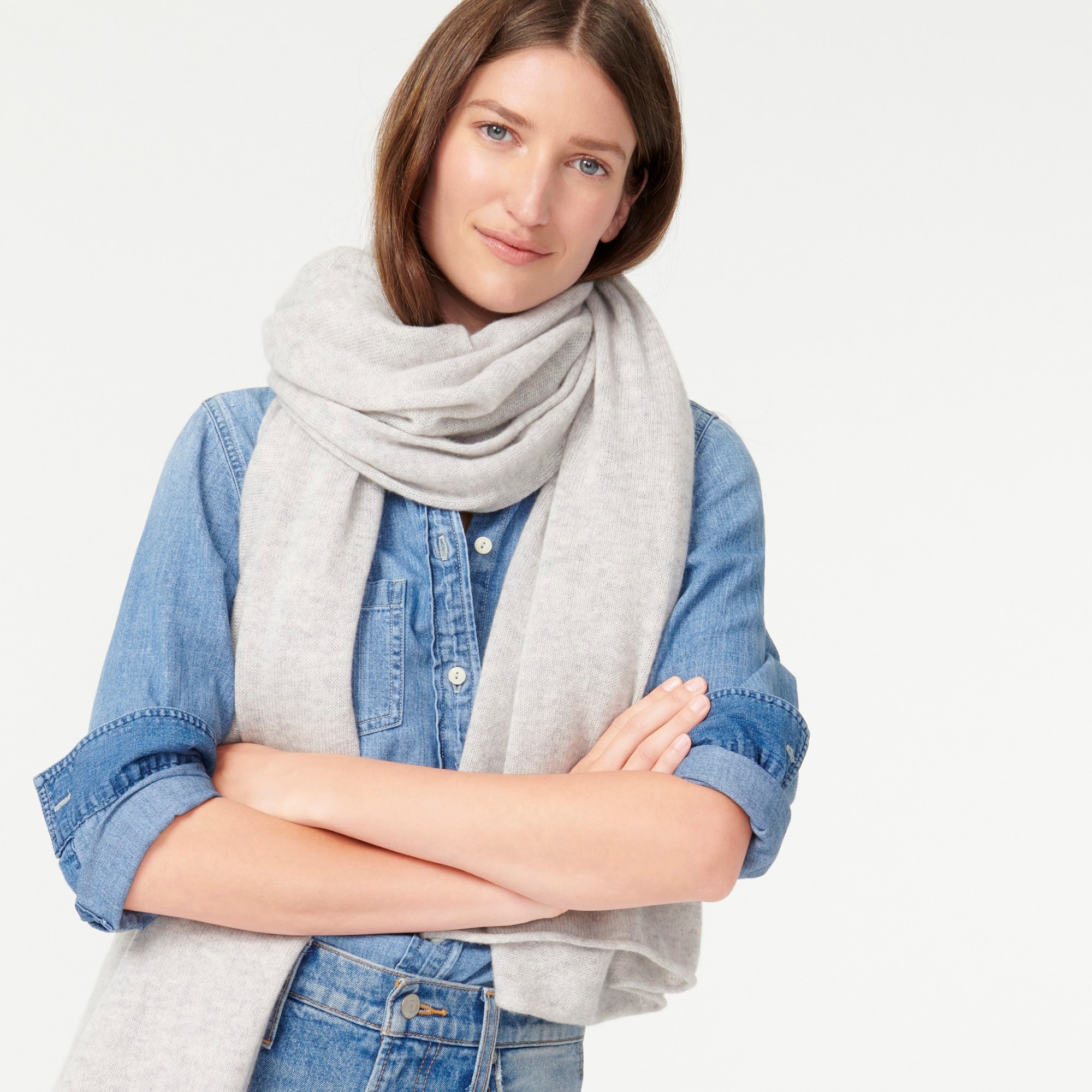 Oversized cashmere wrap