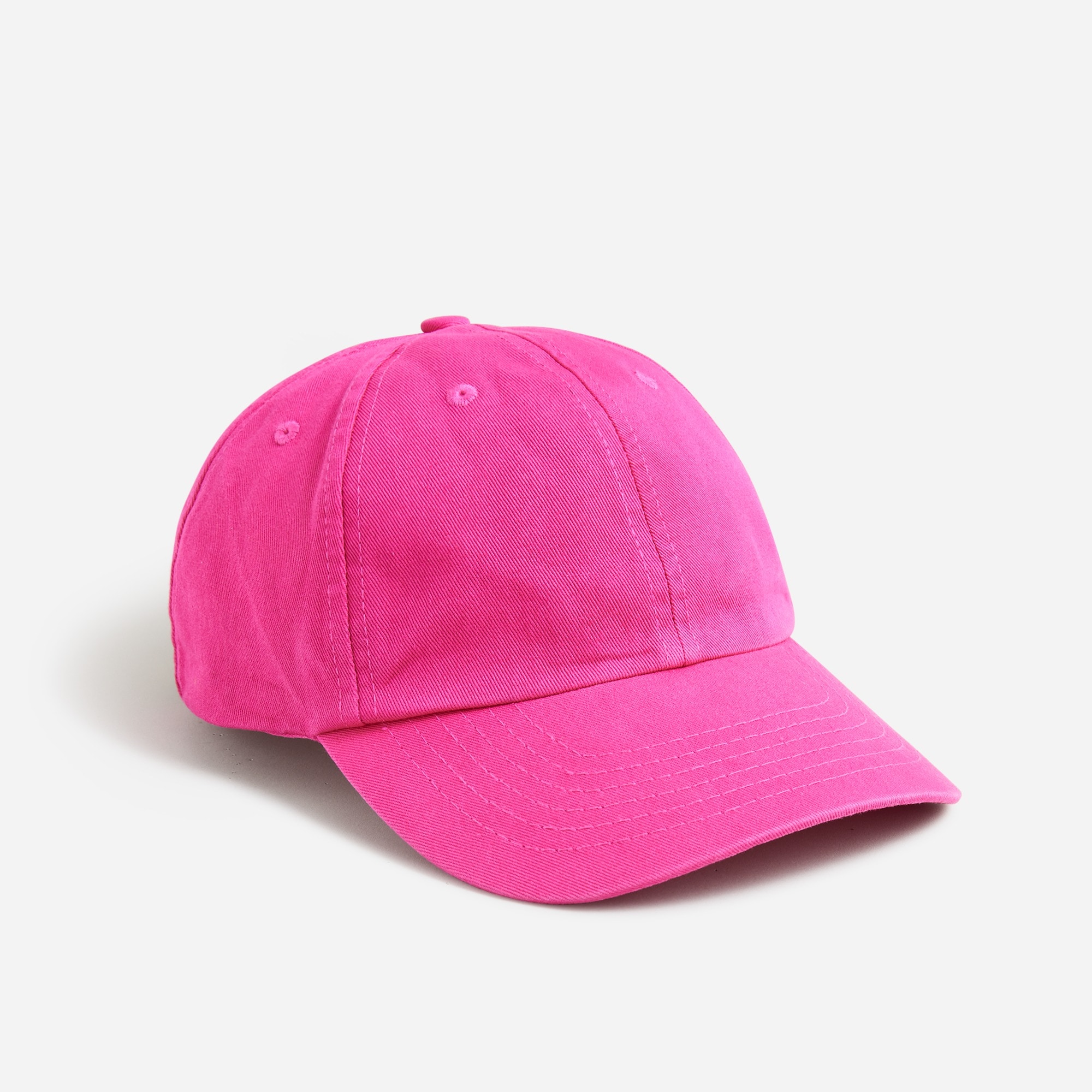 Made-in-the-USA garment-dyed twill baseball cap
