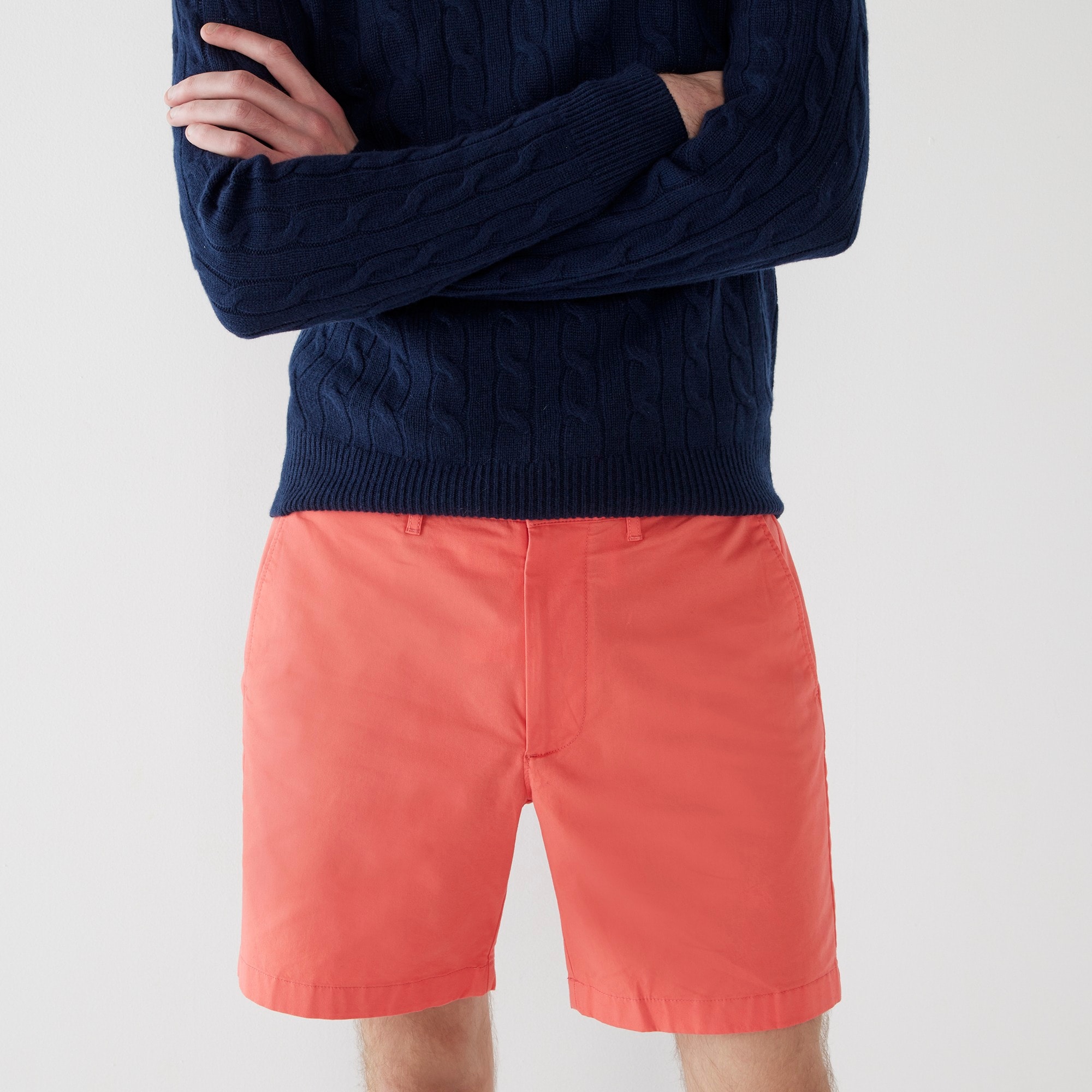 7" stretch chino short