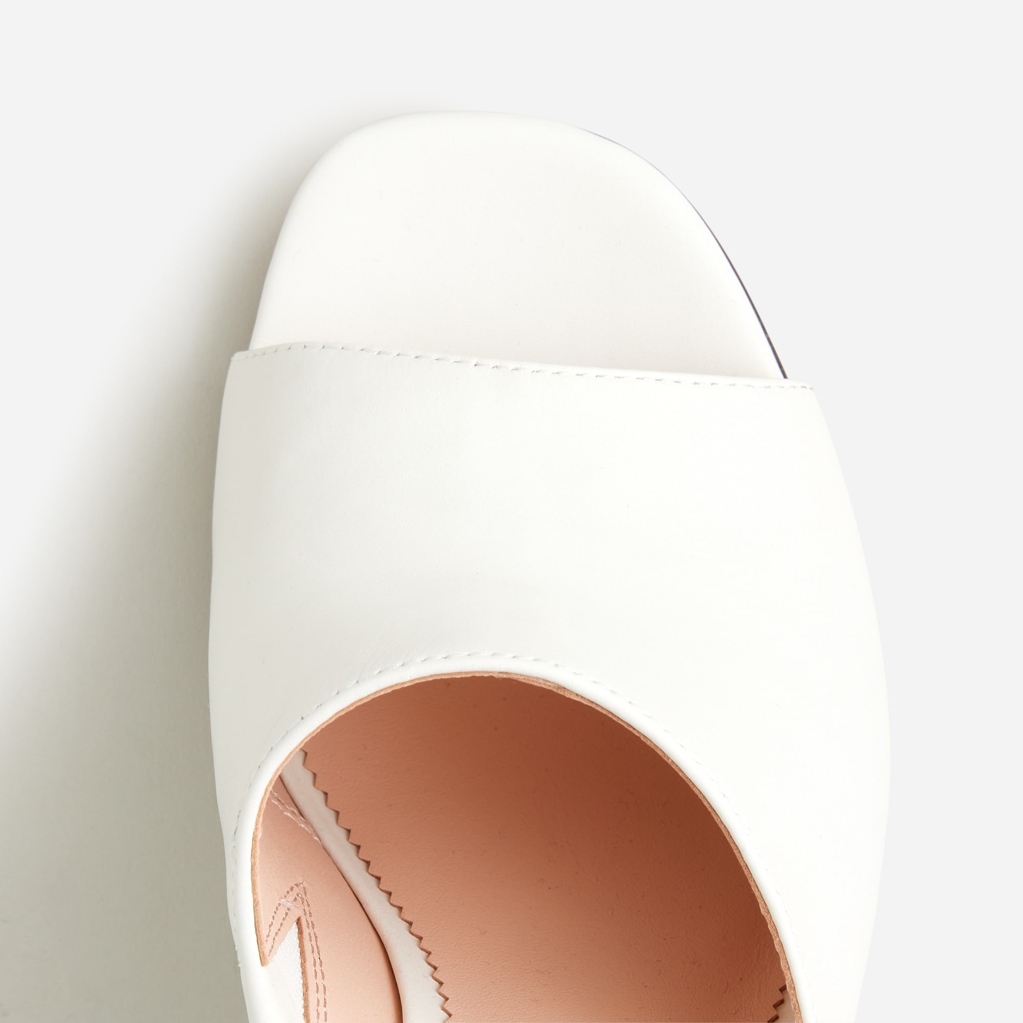 Bianca wedge sandals in leather