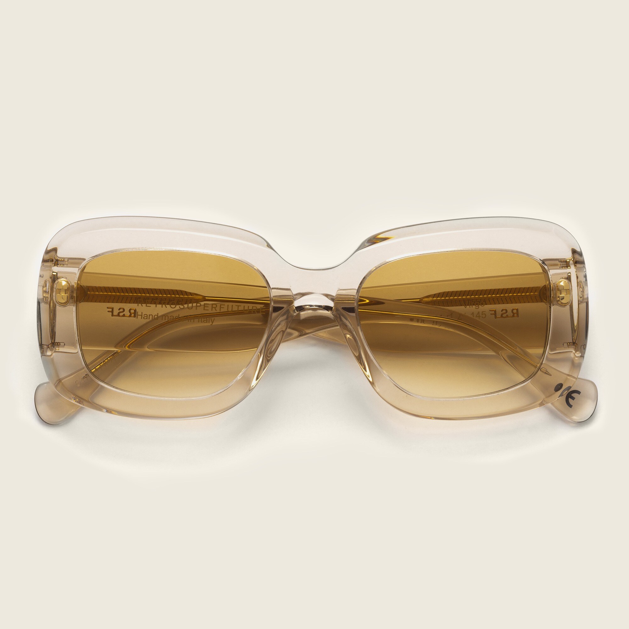 Women's SUPER by RetroSuperFuture Virgo black sunglasses