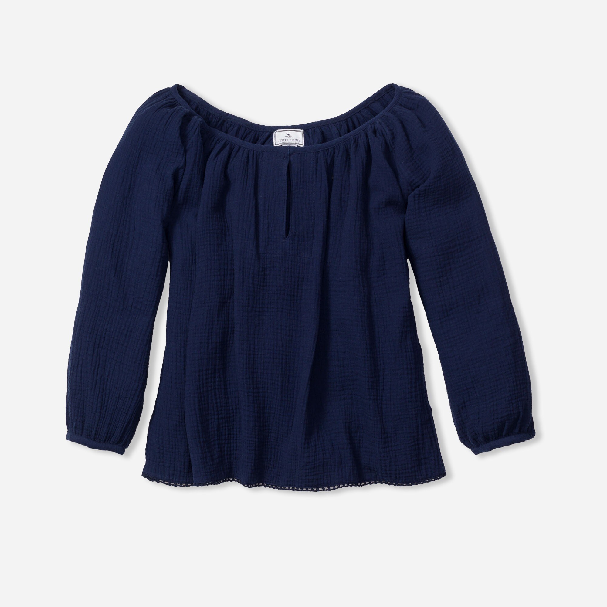 Petite Plume women's gauze Willow top