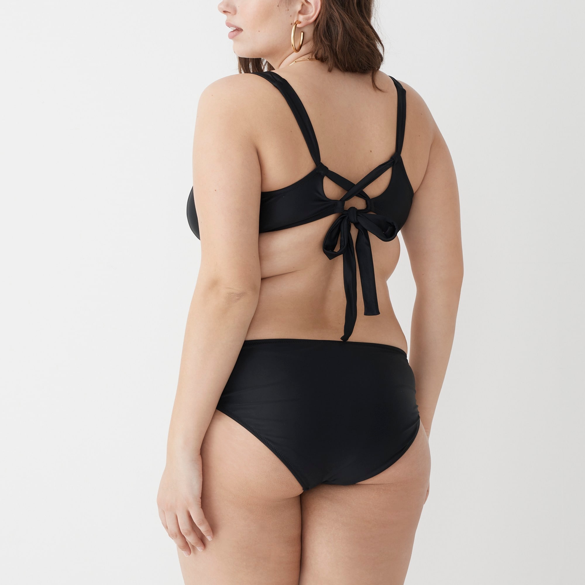 Hipster full-coverage bikini bottom