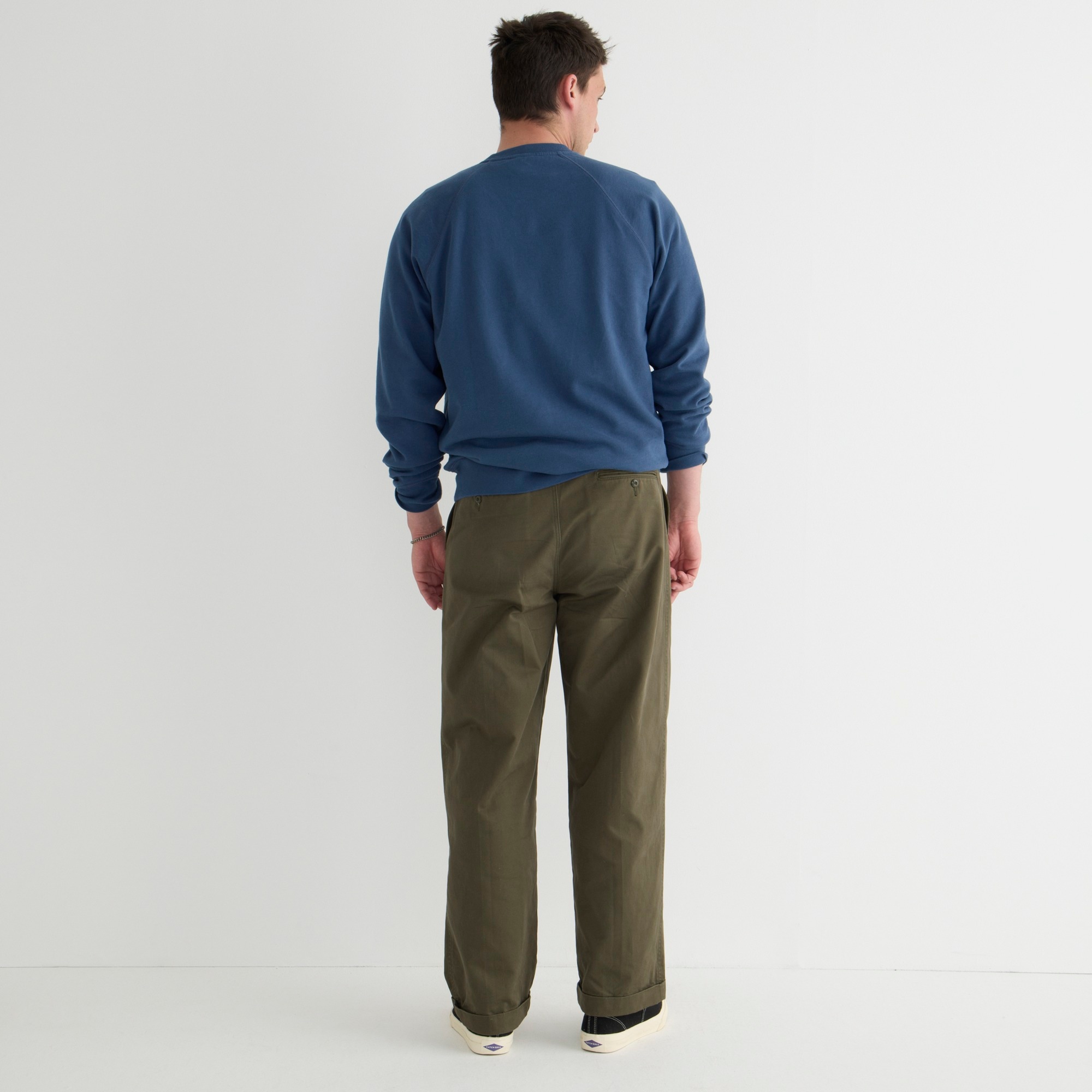 Giant-fit chino pant