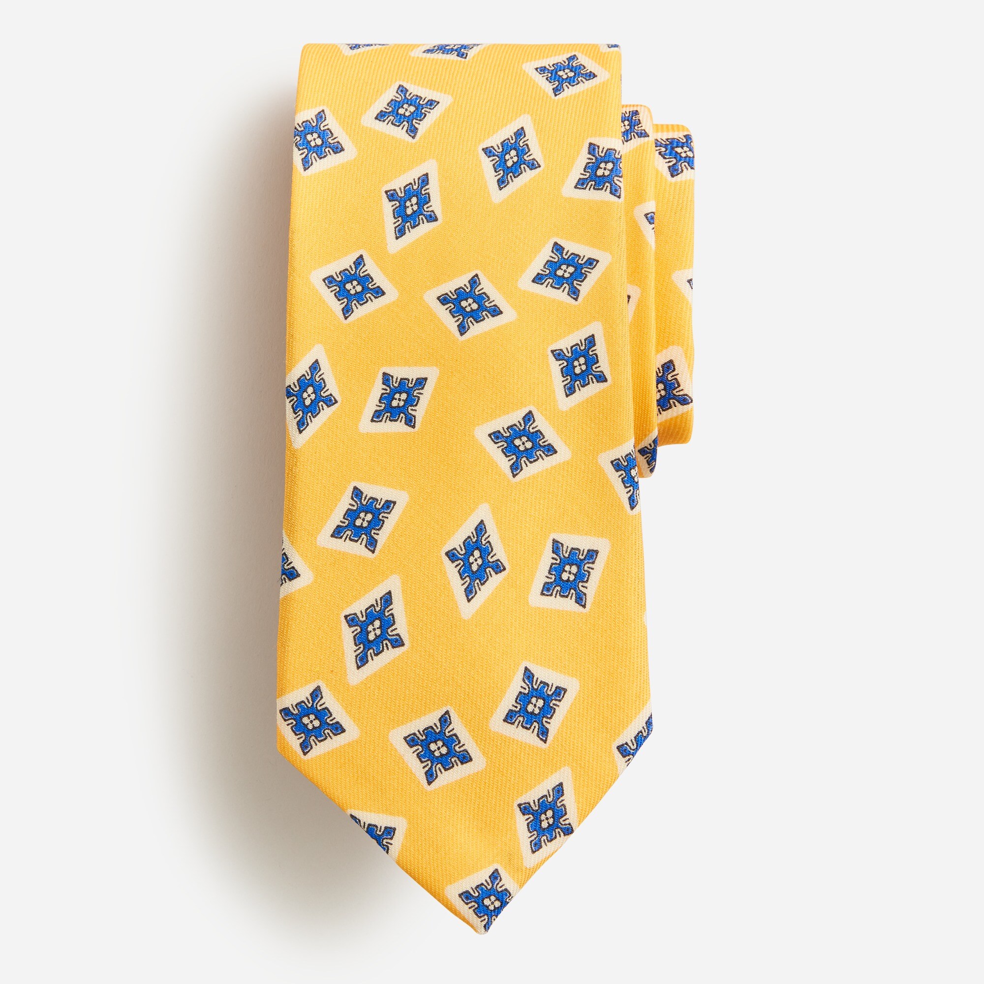 English wool challis tie