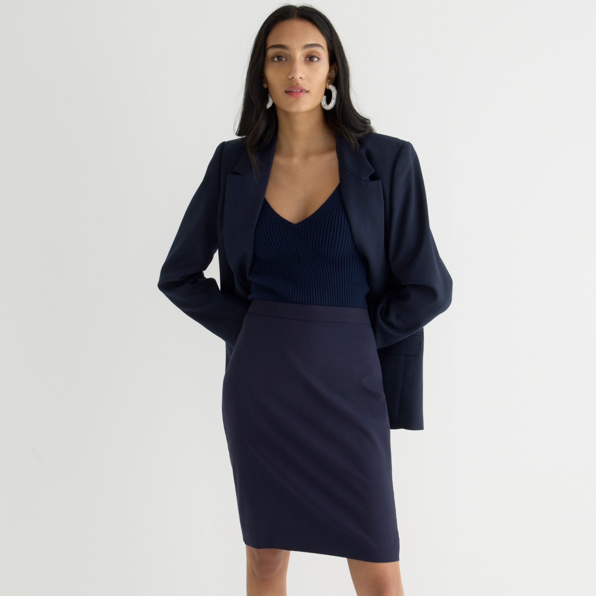 No. 2 Pencil® skirt in Italian stretch wool