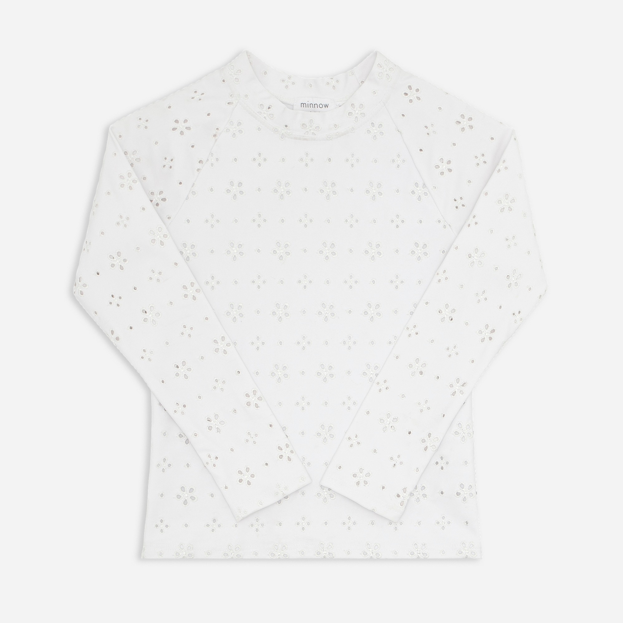 Kids' minnow™ eyelet rash guard