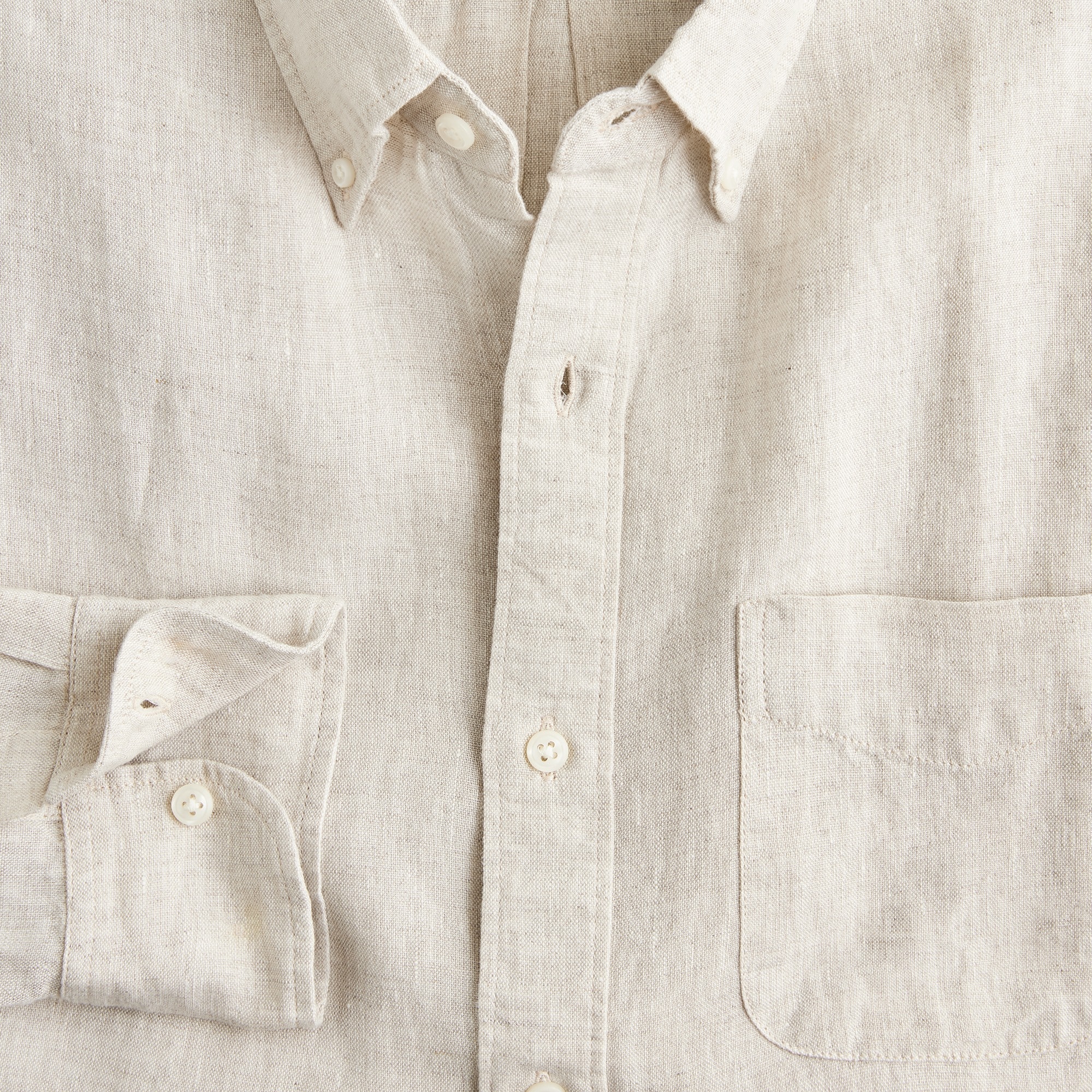 Slim Baird McNutt Irish linen shirt