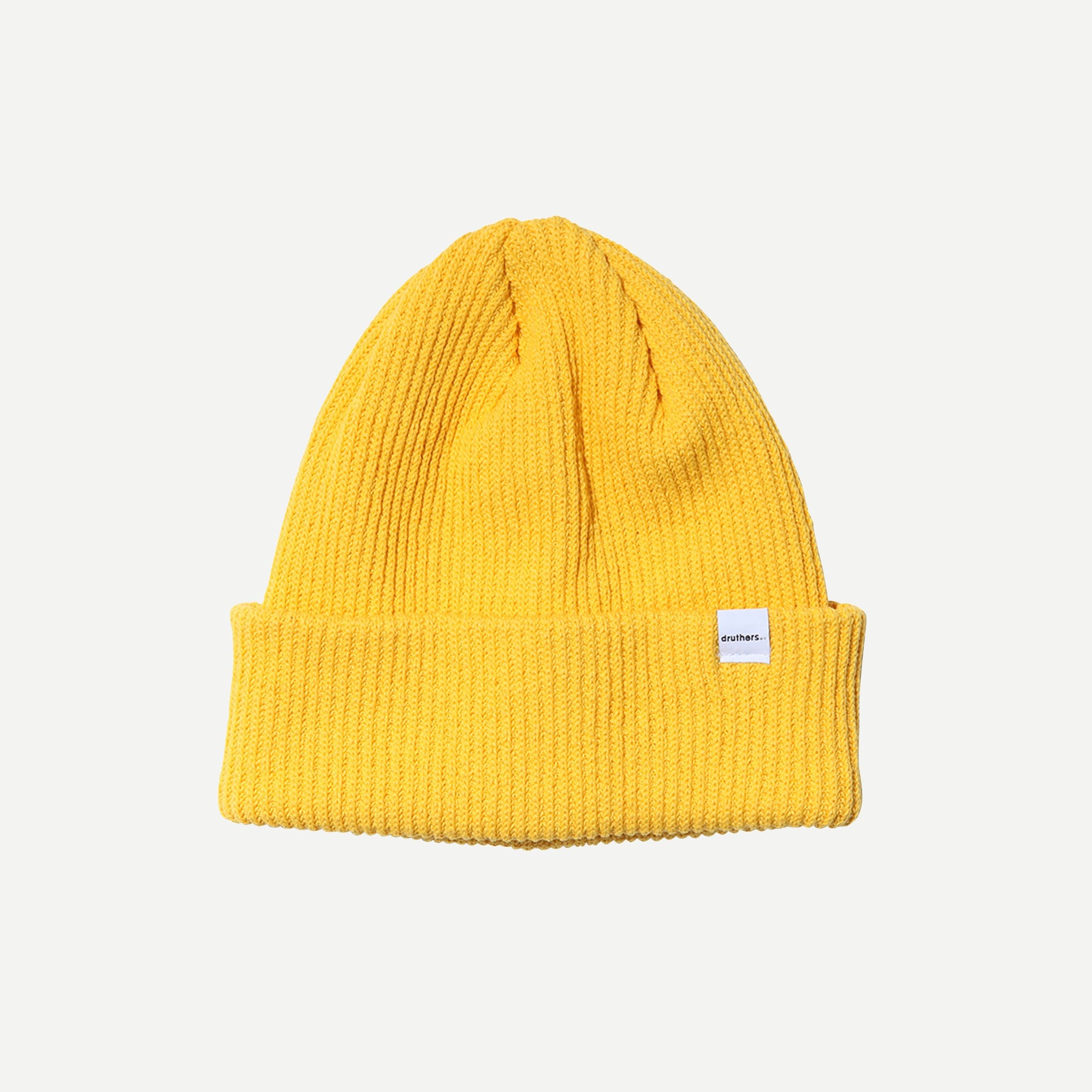 Druthers recycled cotton knit beanie