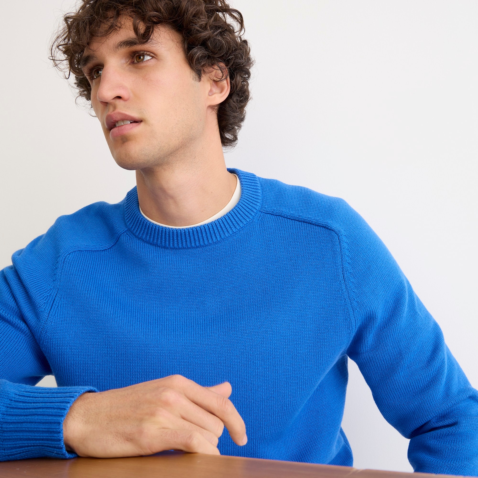 Heritage cotton crewneck sweater