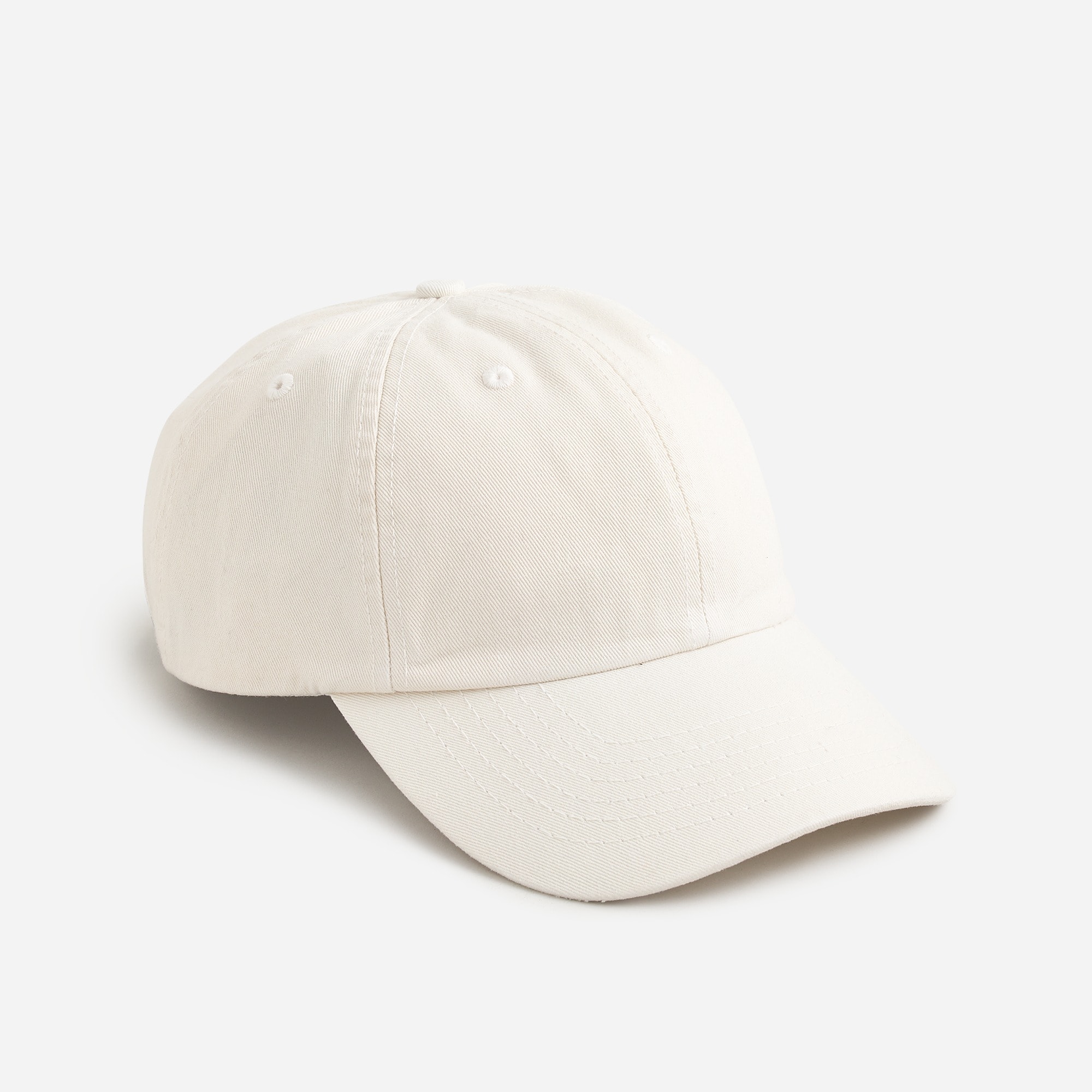 Made-in-the-USA garment-dyed twill baseball cap
