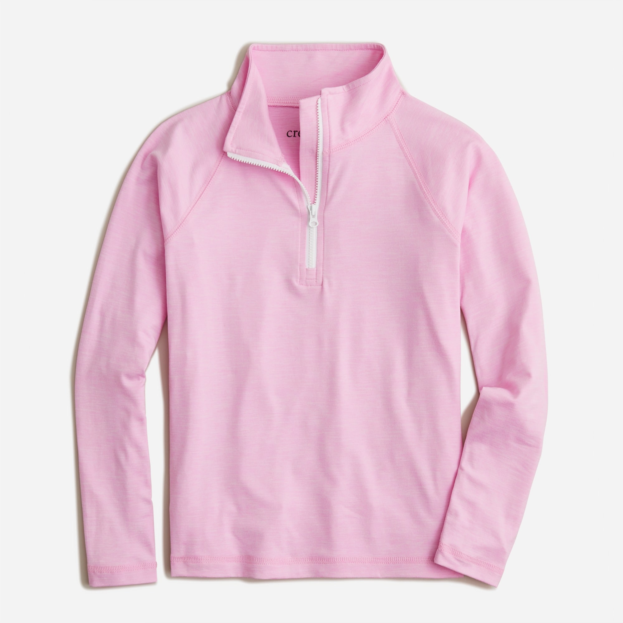 Girls' active half-zip