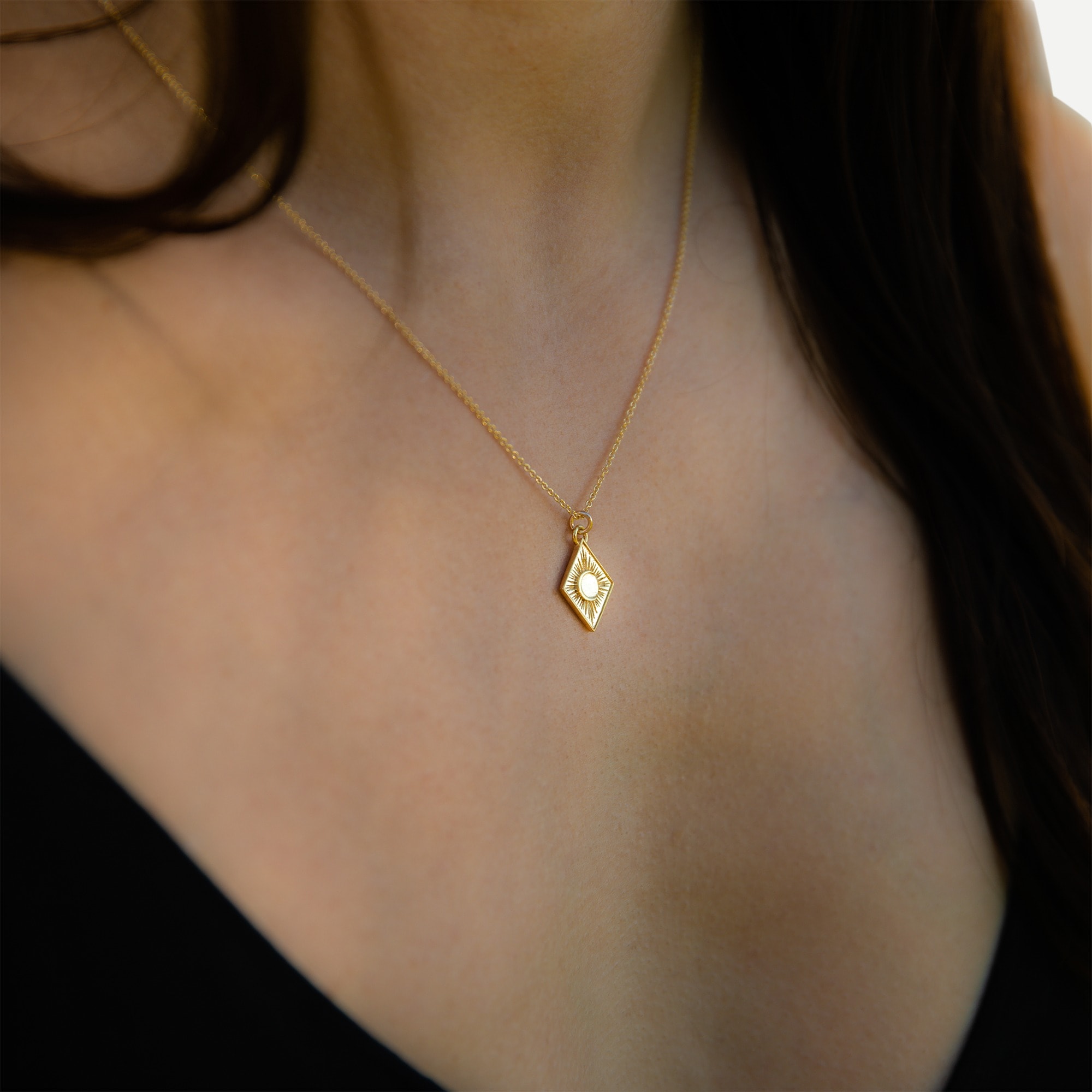 TALON JEWELRY eclipse pendant necklace