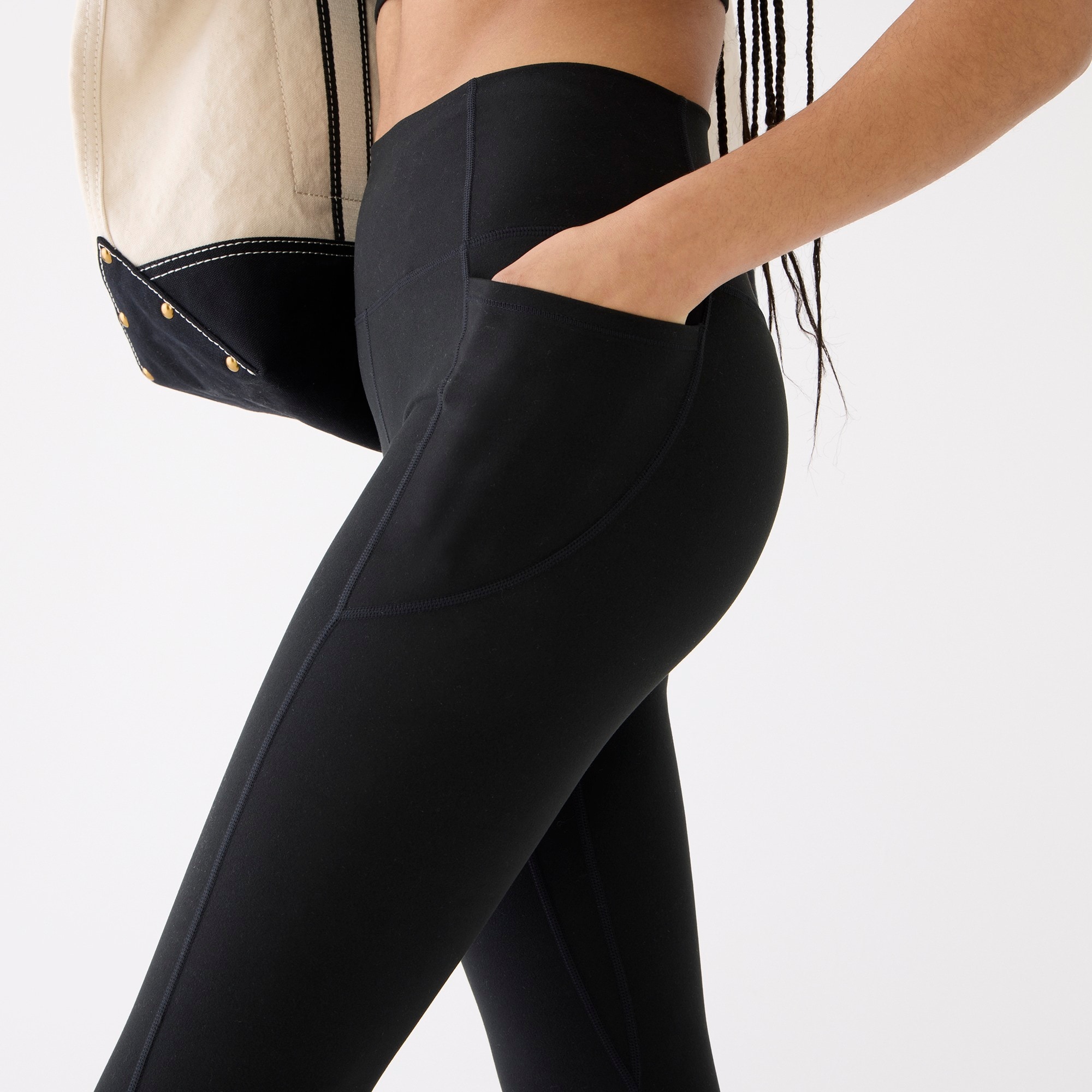 CloudStretch high-rise side-pocket leggings