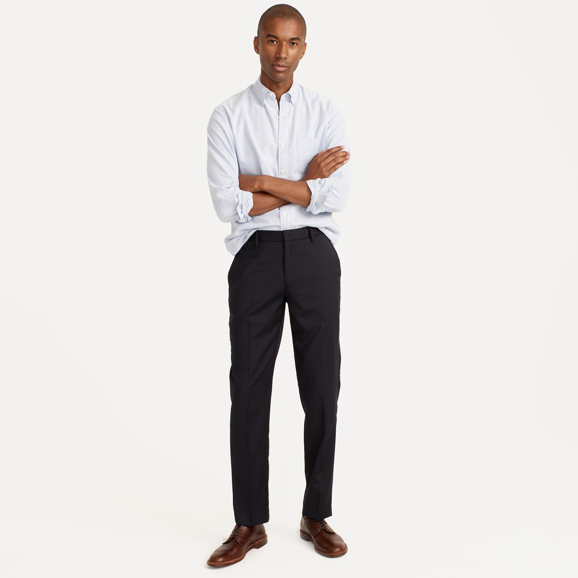 Bowery Slim-fit pant in wool blend