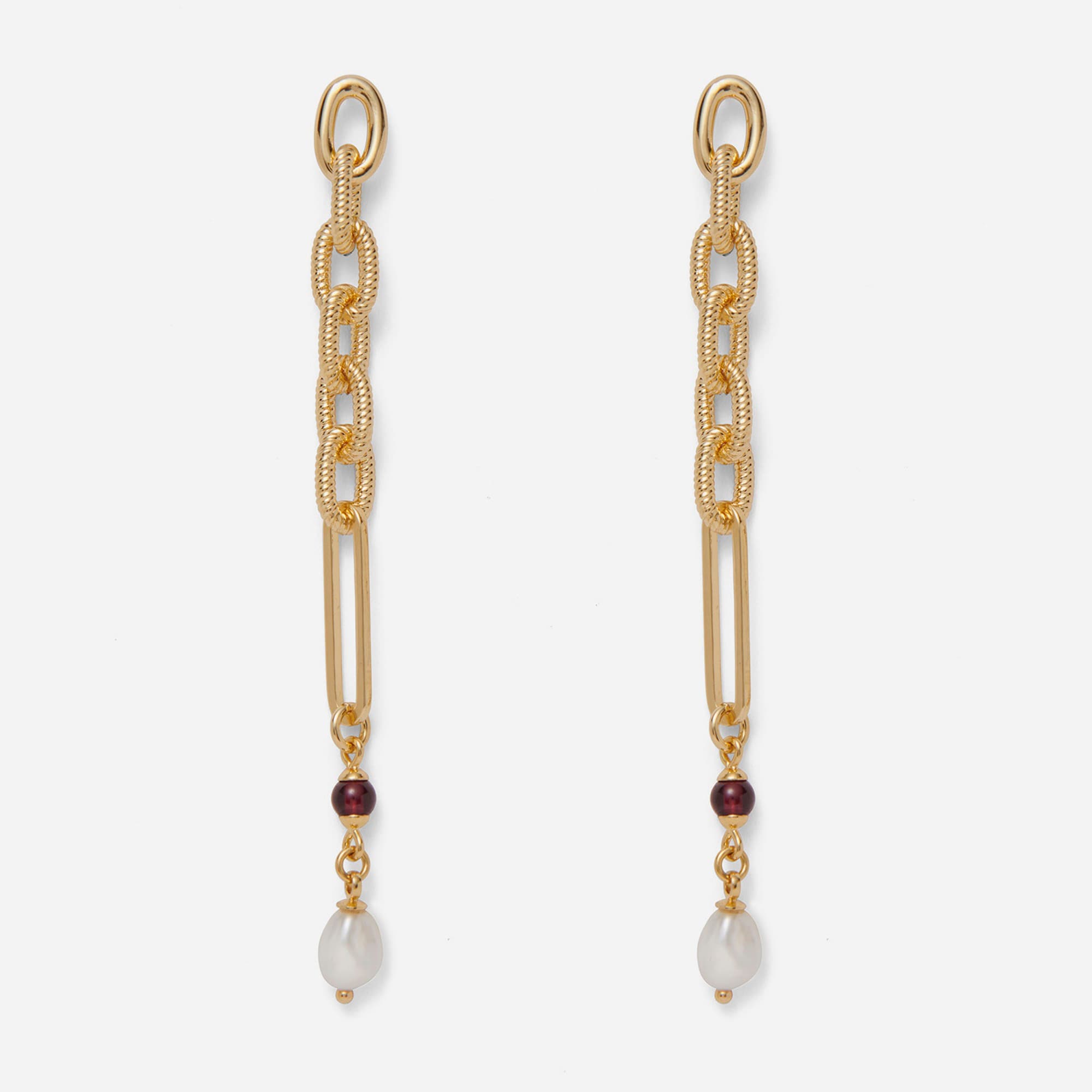 Lady Grey montage earrings