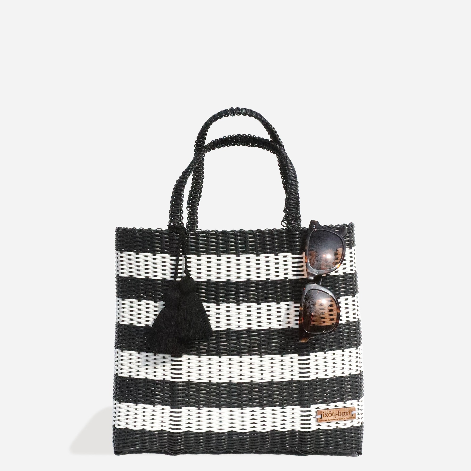 ixöq medium recycled-plastic cesta tote