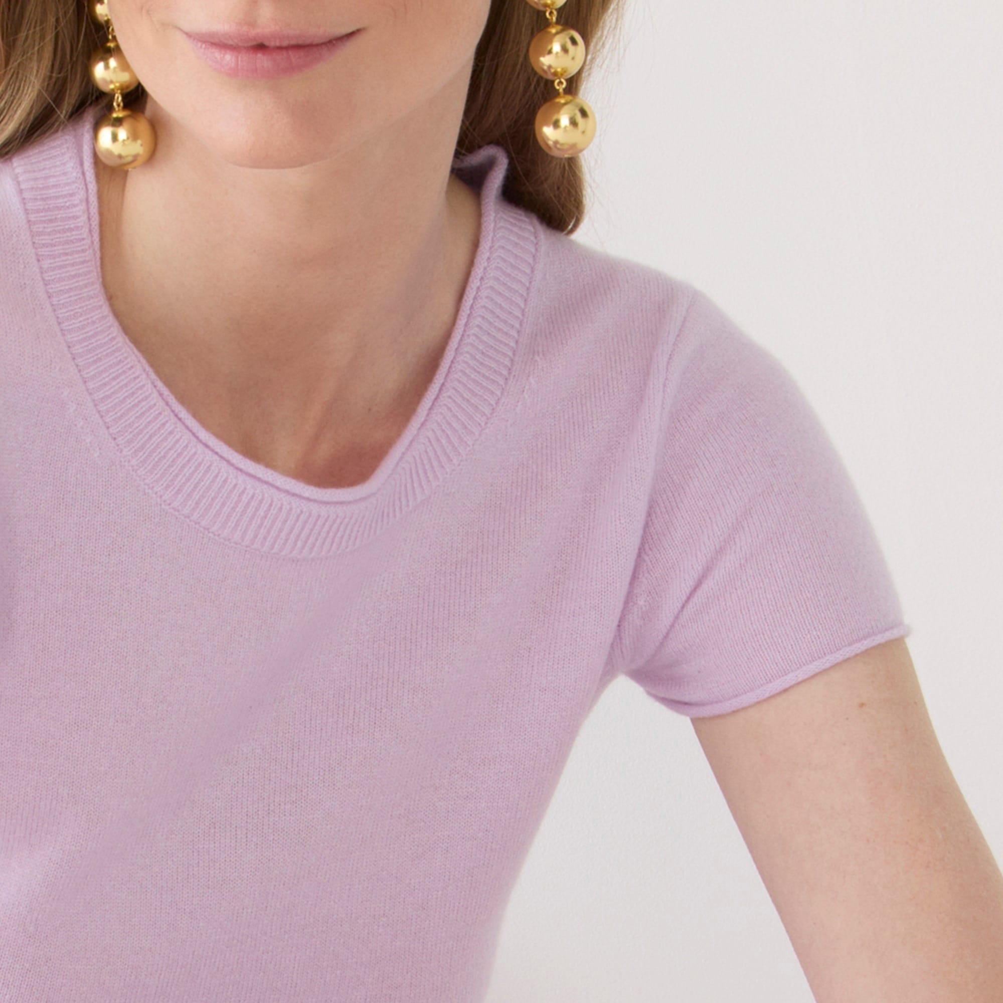 Relaxed cashmere T-shirt