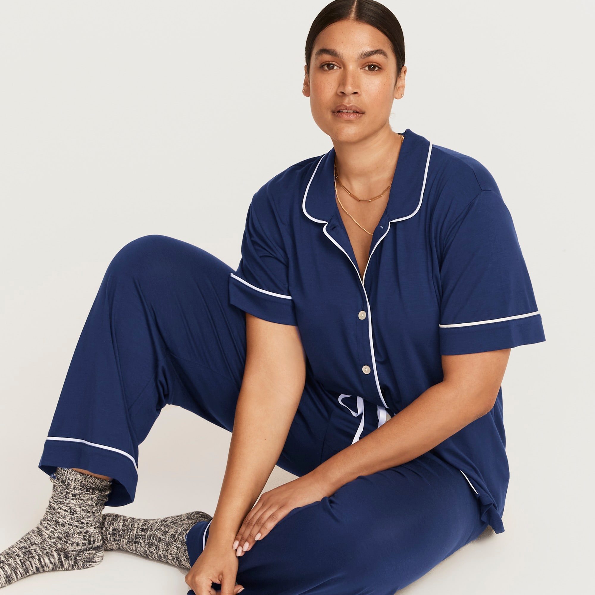 Eco dreamiest short-sleeve pajama set