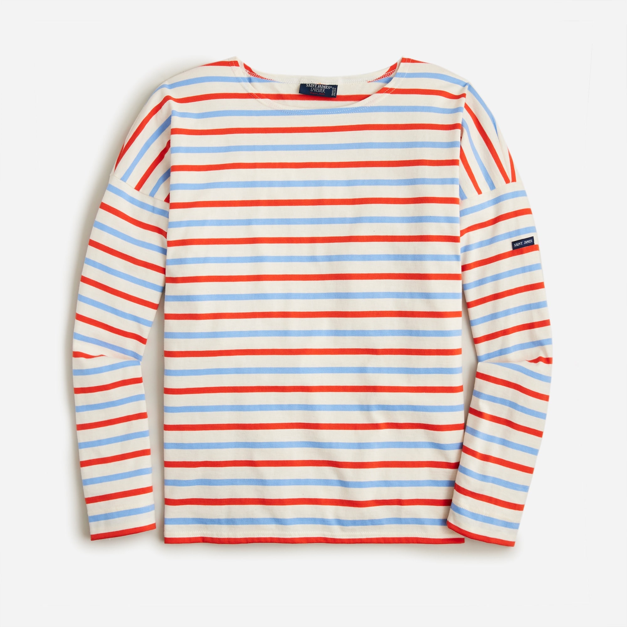 Saint James® for J.Crew relaxed boatneck T-shirt in stripe