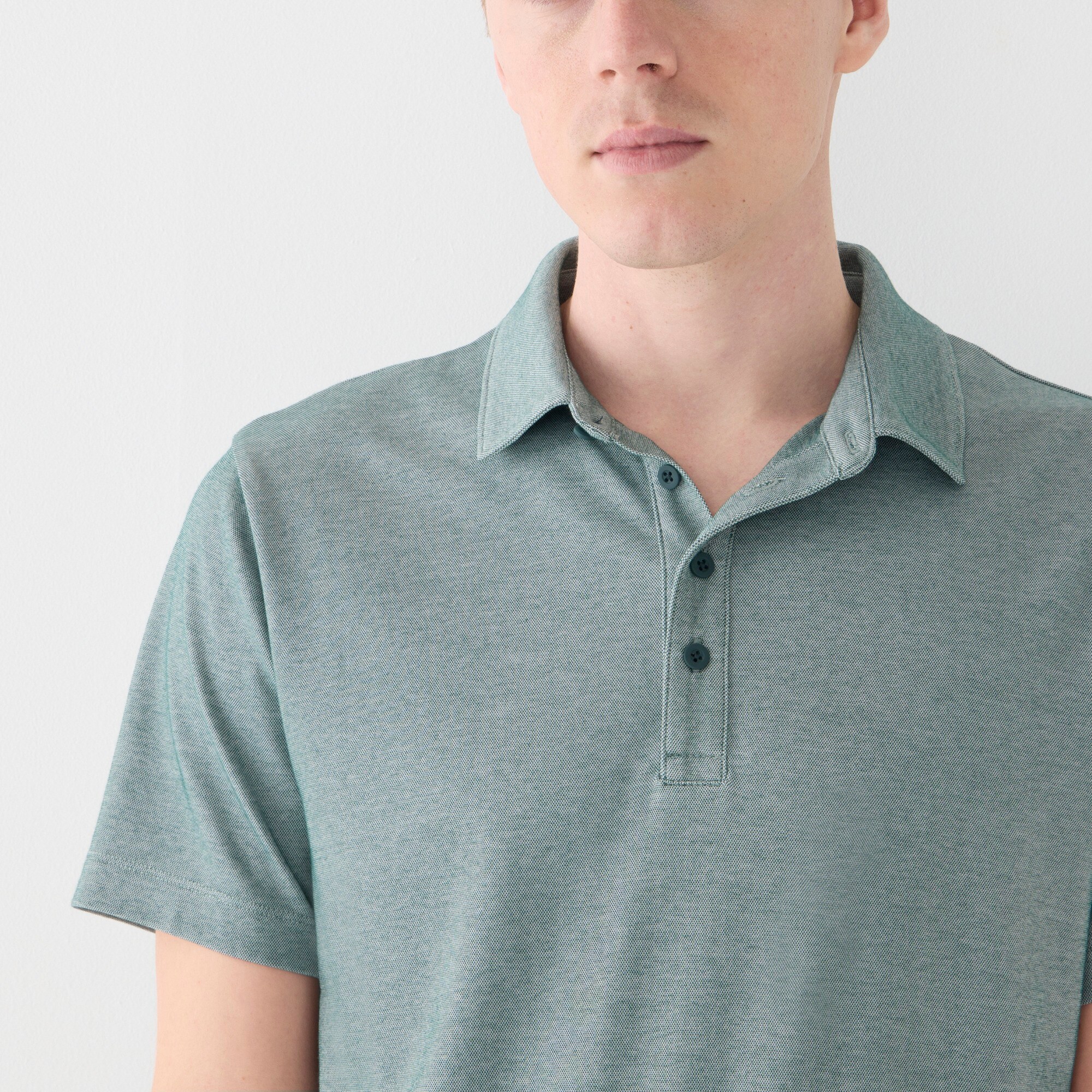 Performance polo shirt with COOLMAX®