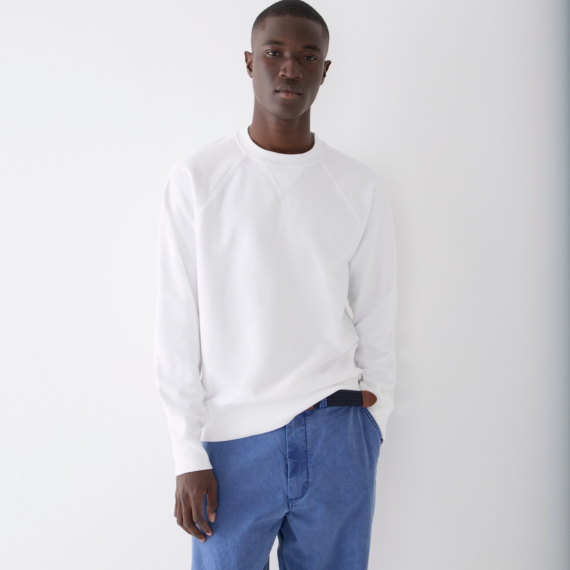 Lightweight french terry sweatshirt