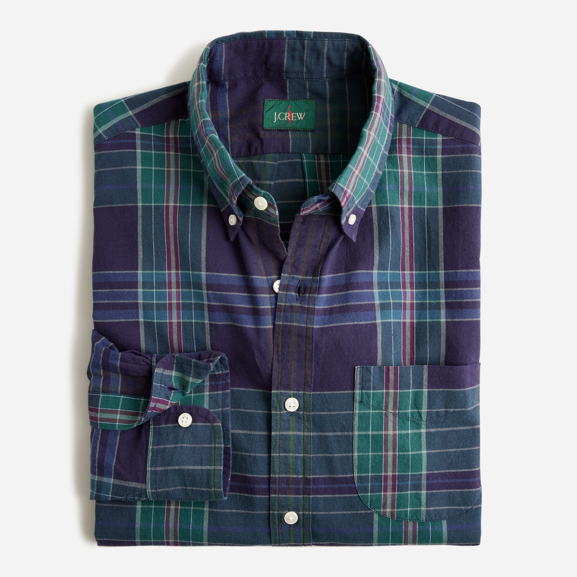 Indian madras shirt in cotton