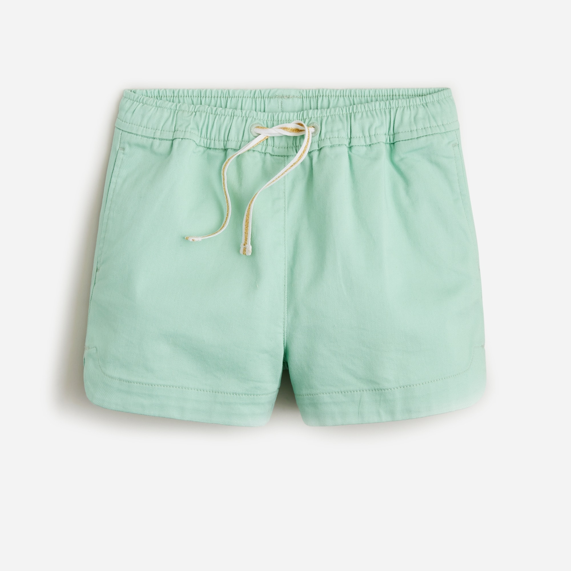 Girls' fishtail-hem short in chino