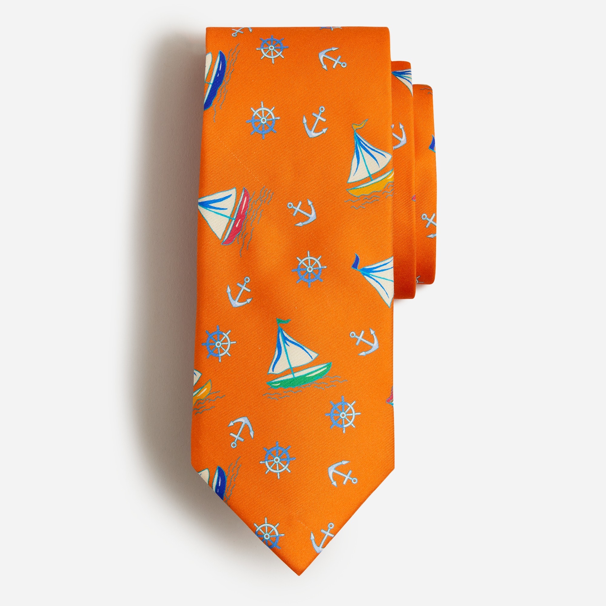 English silk tie in pattern