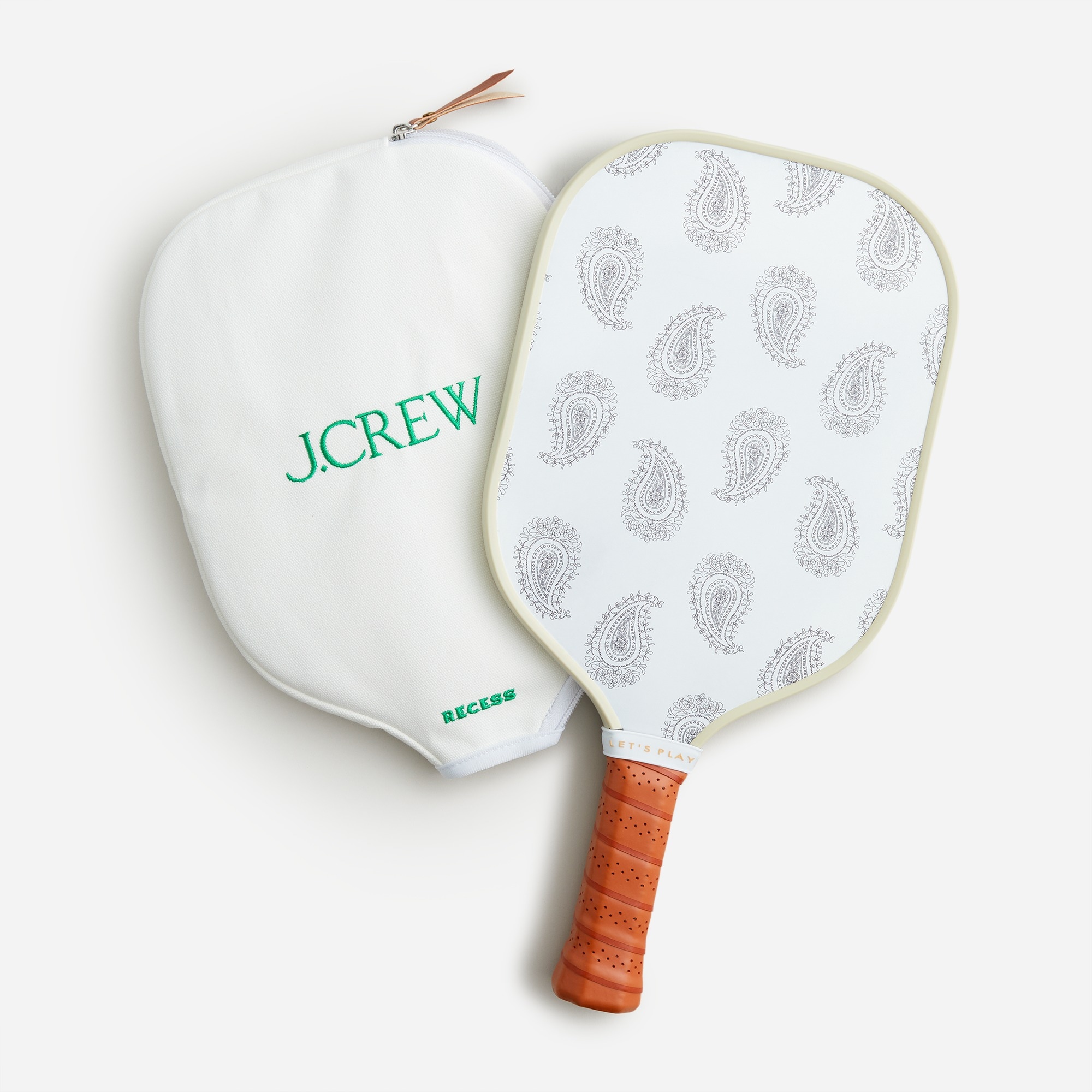 Limited-edition Recess Pickleball X J.Crew paddle
