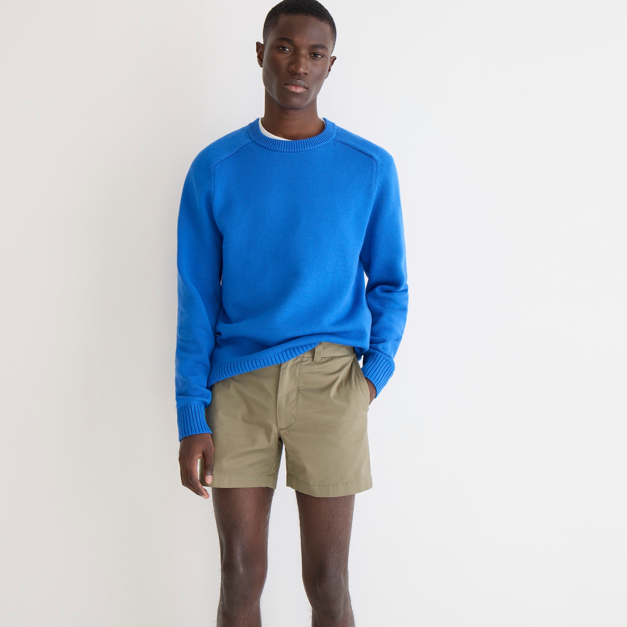 5" stretch chino short