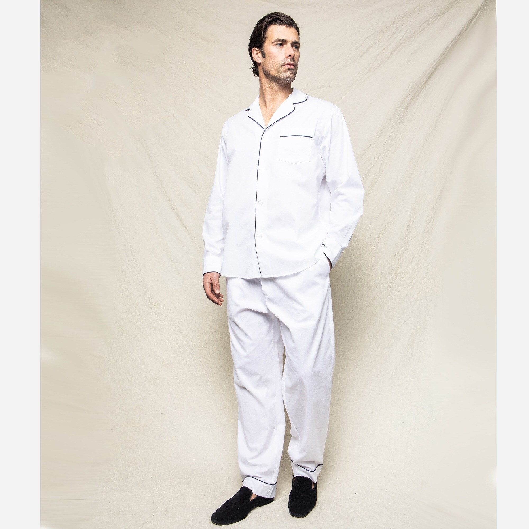 Petite Plume™ men's classic pajama set