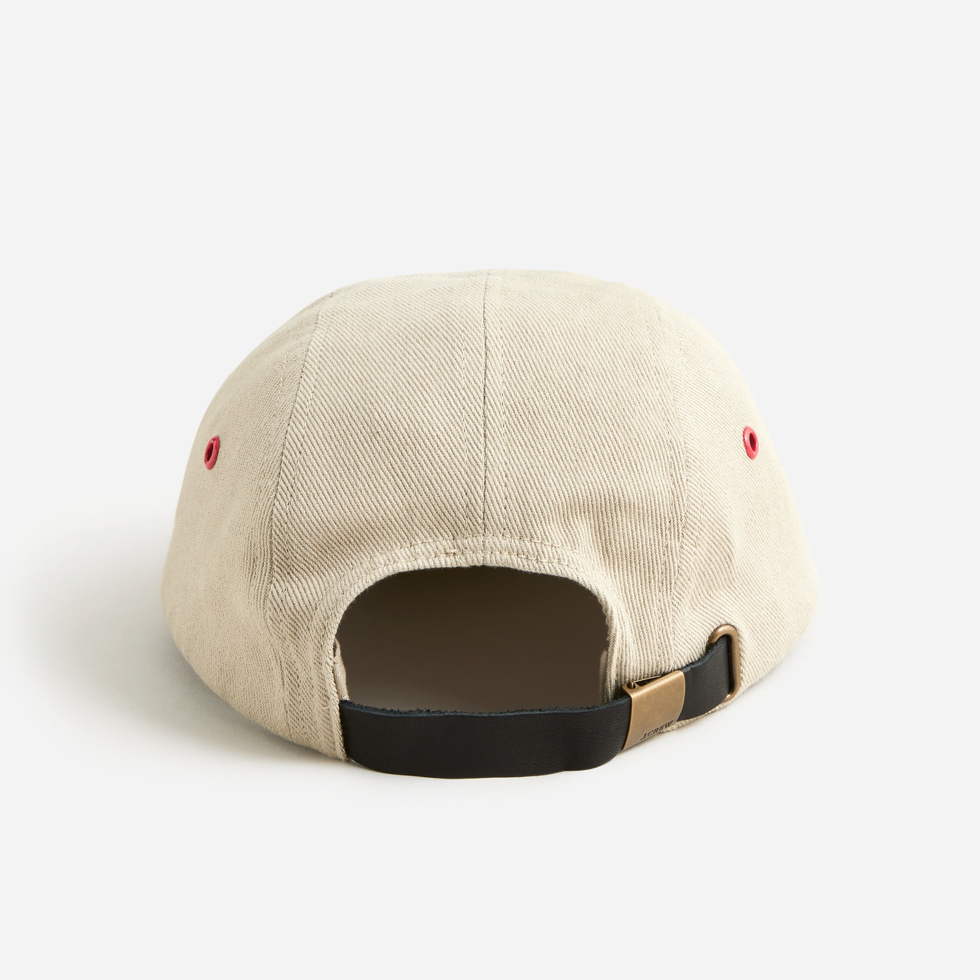 Four-panel cap with felt patch