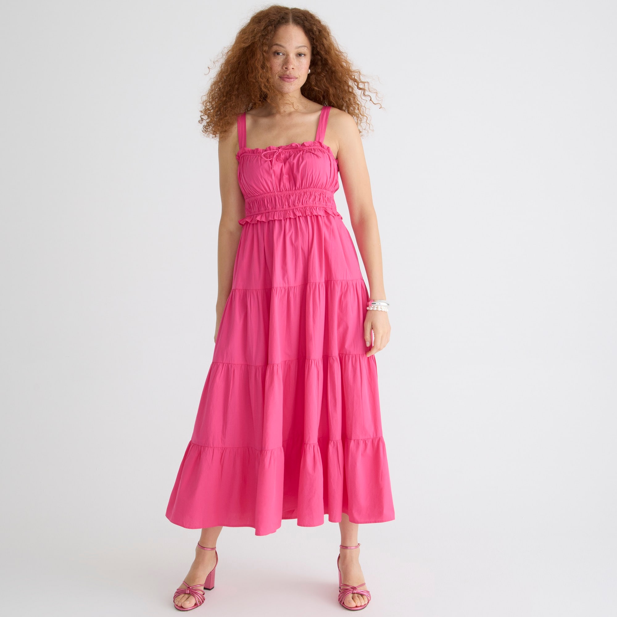 Sevilla tiered dress