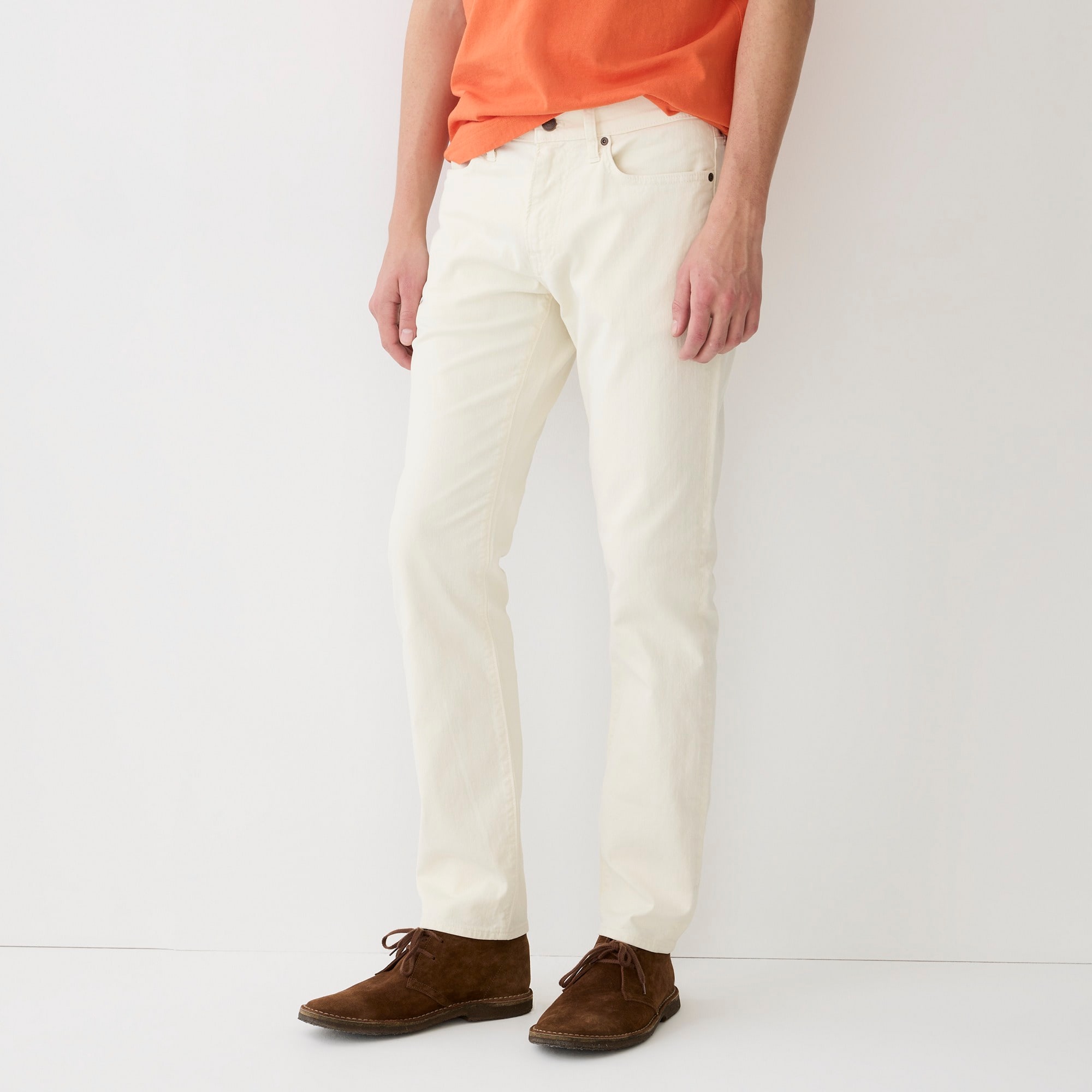 484 Slim-fit garment-dyed five-pocket pant