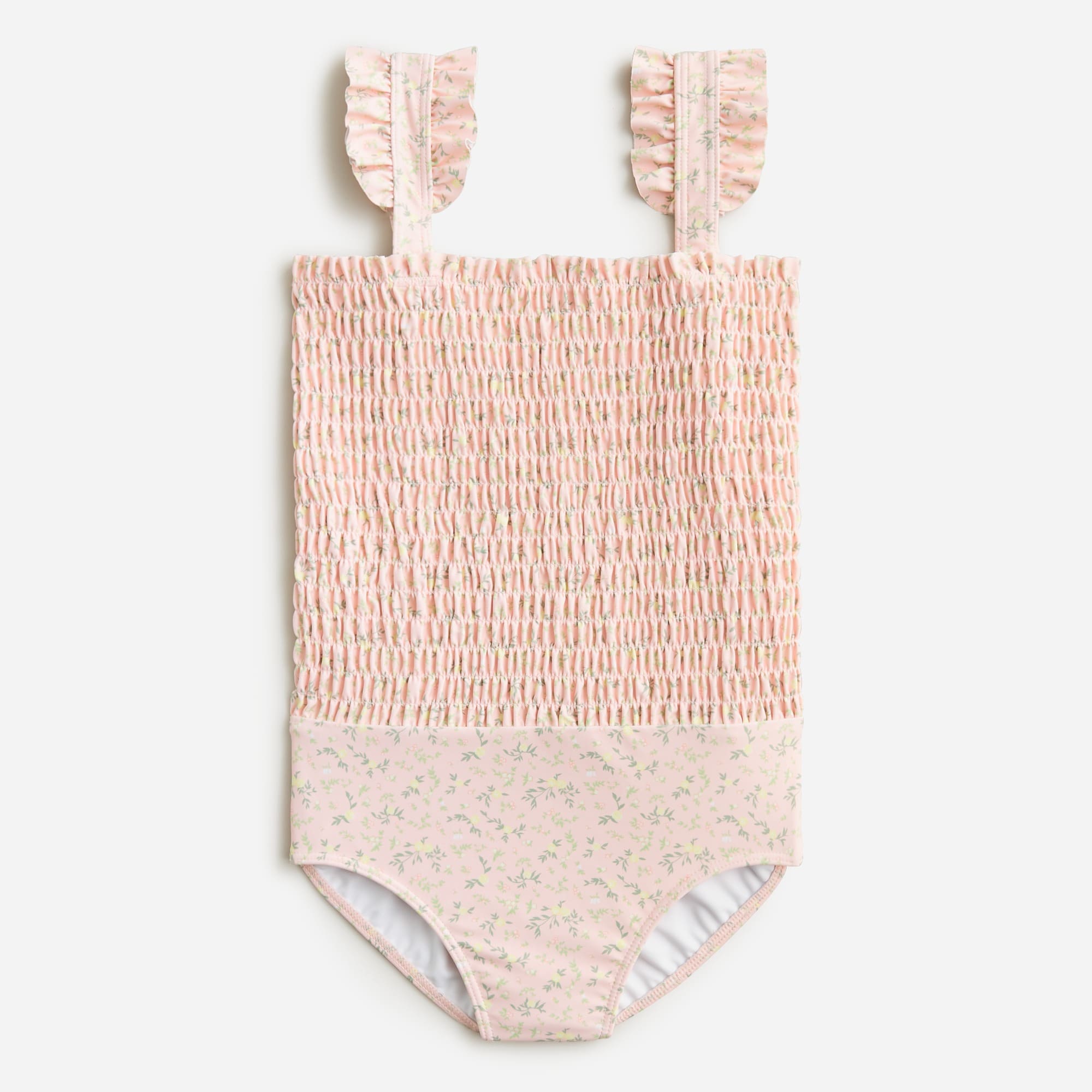 minnow™ X crewcuts girls' smocked one-piece swimsuit