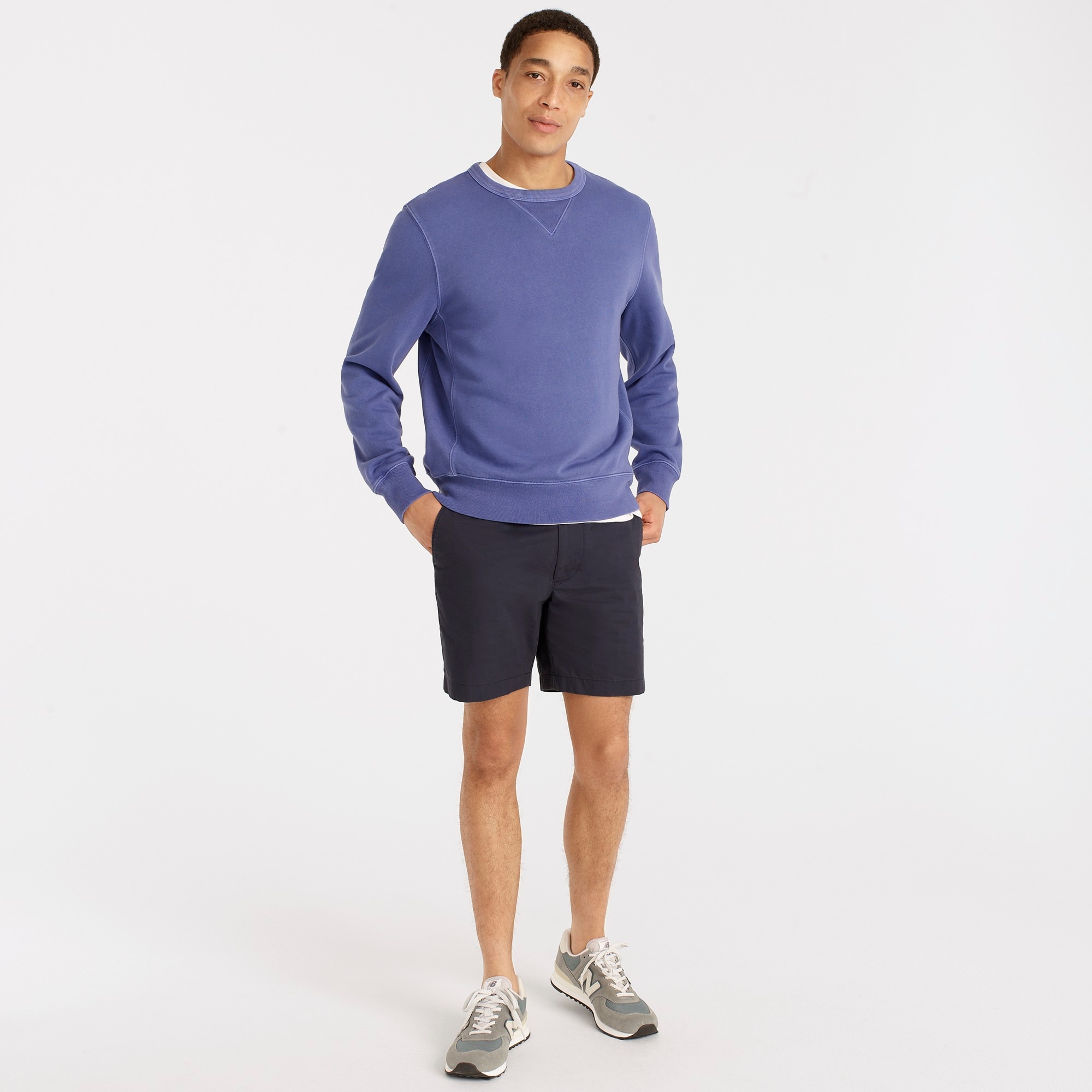 7" stretch chino short