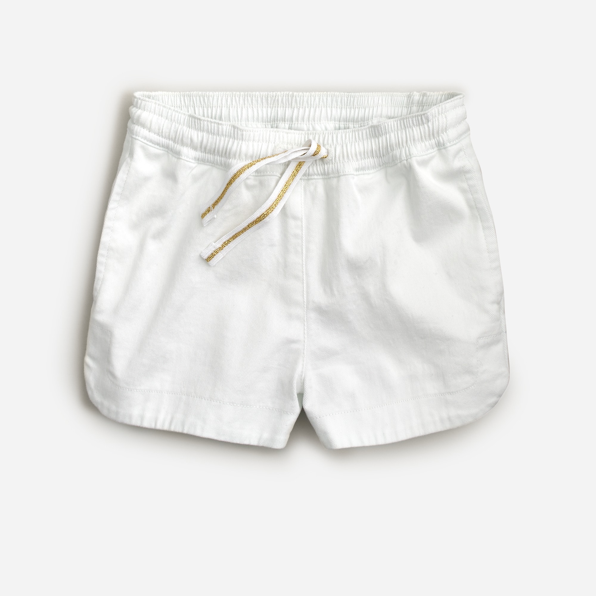 Girls' fishtail-hem short in chino