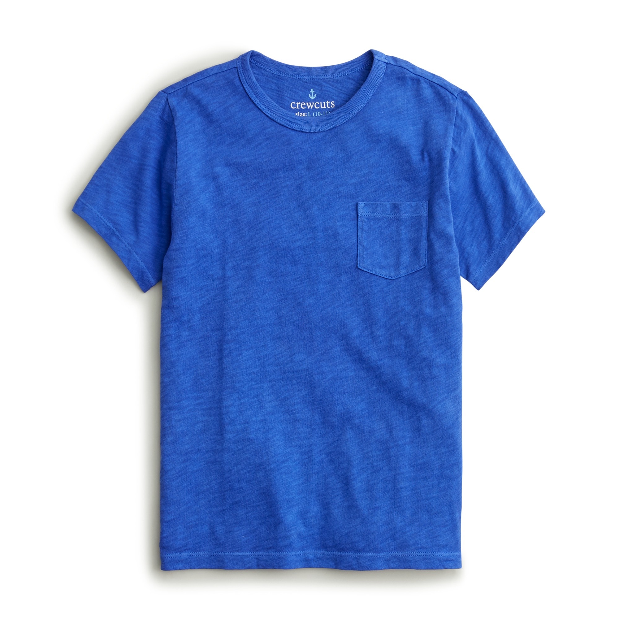 Kids' garment-dyed pocket T-shirt