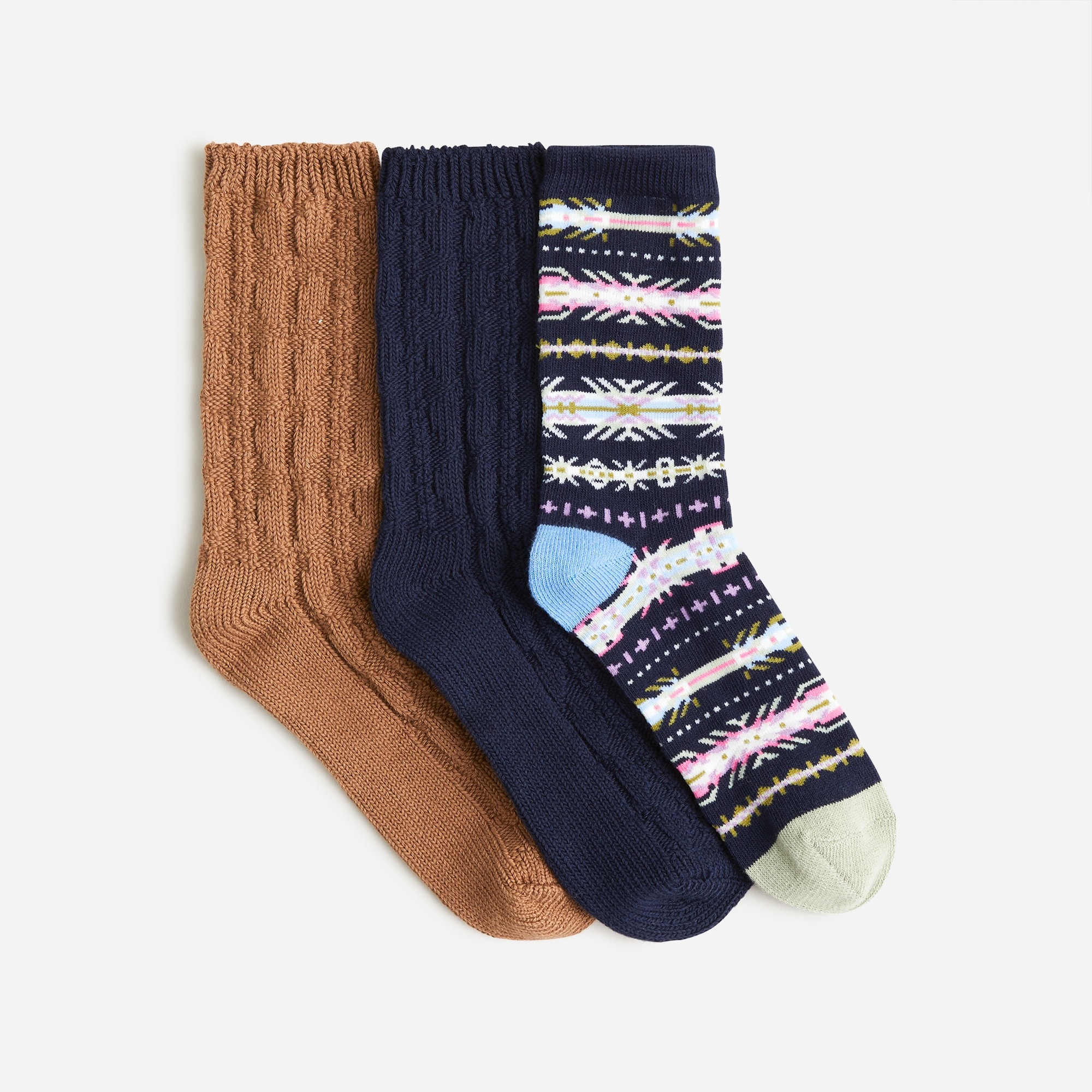 Kids' trouser socks three-pack