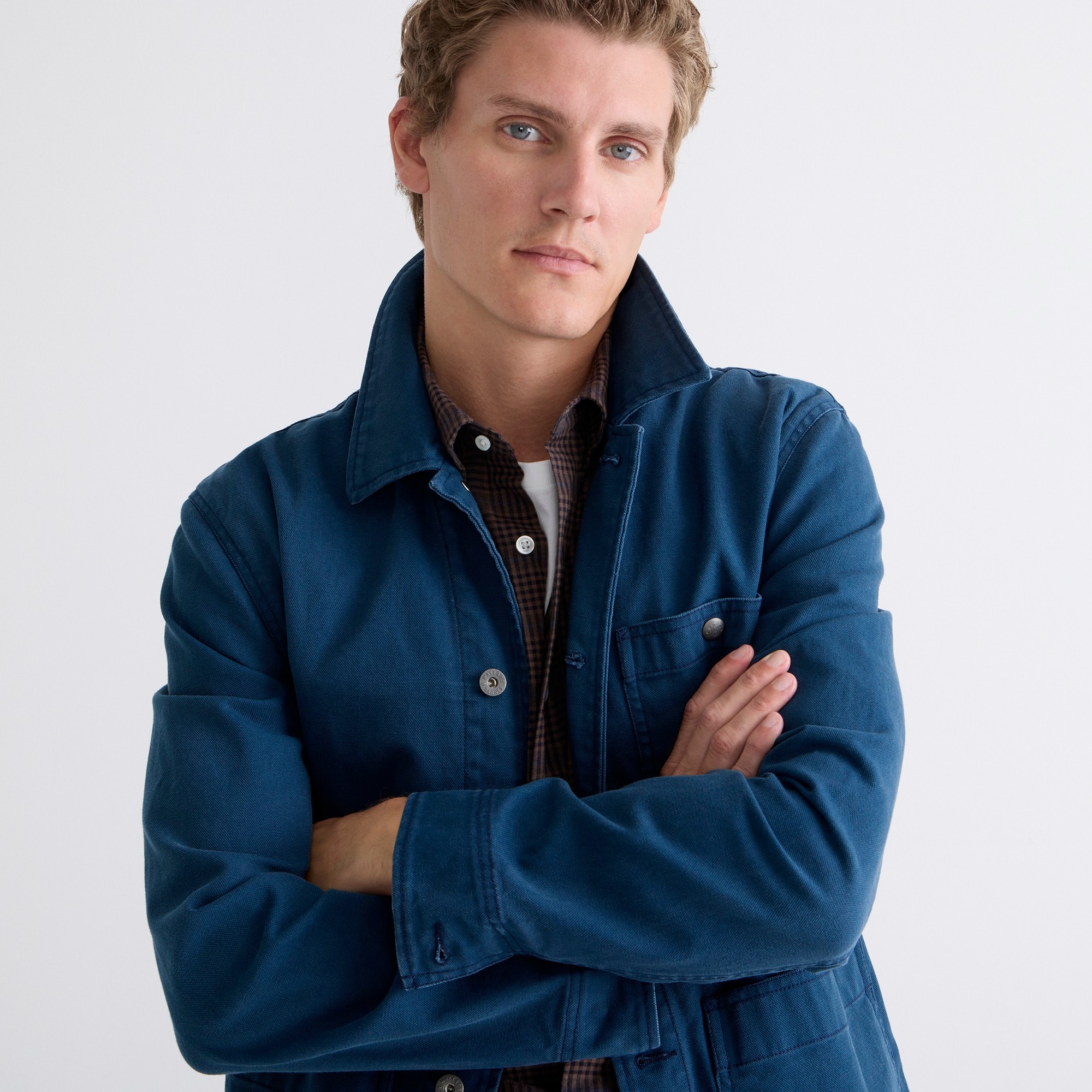 Wallace & Barnes duck canvas utility chore jacket