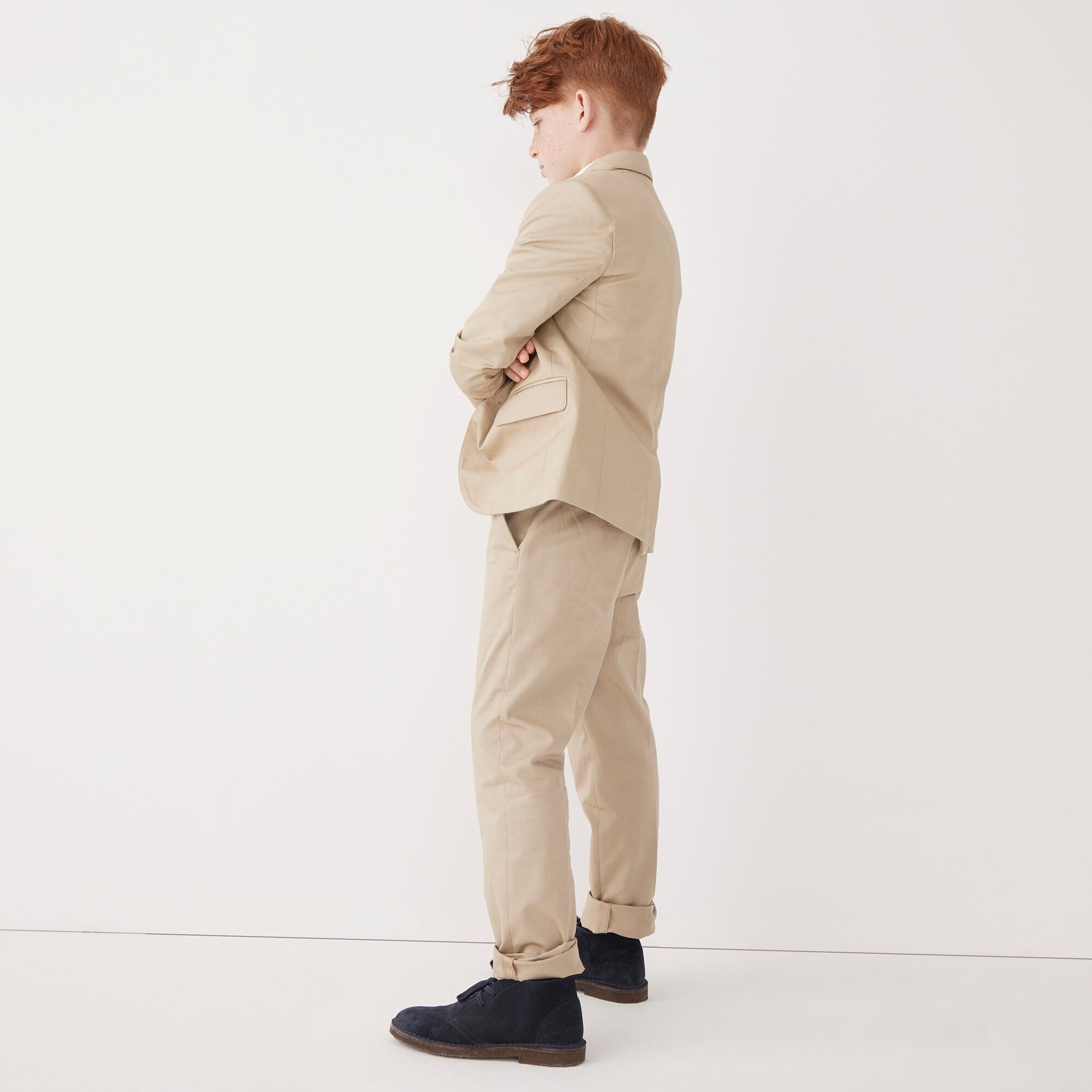 Boys' Ludlow suit pant in Italian chino