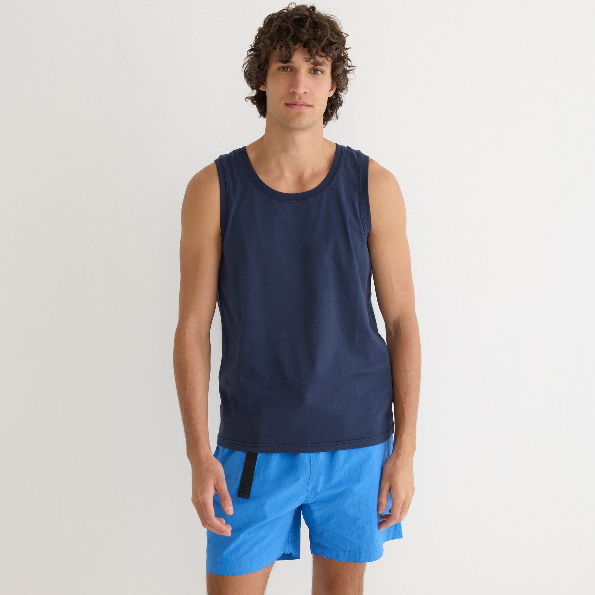 Broken-in tank top
