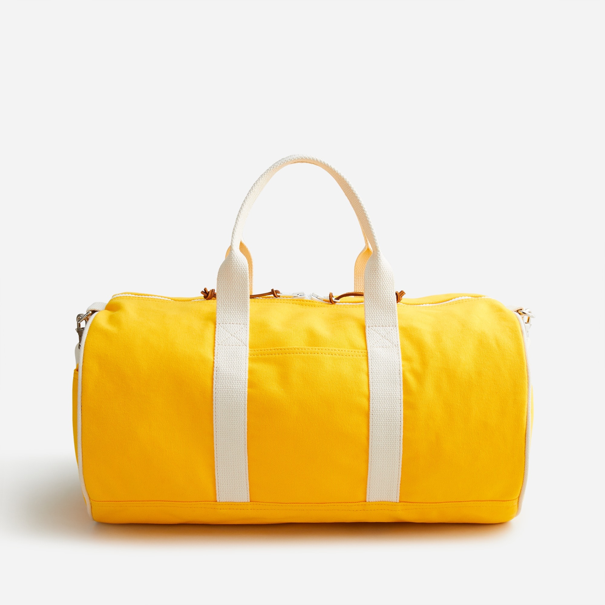 Limited-edition canvas duffel bag