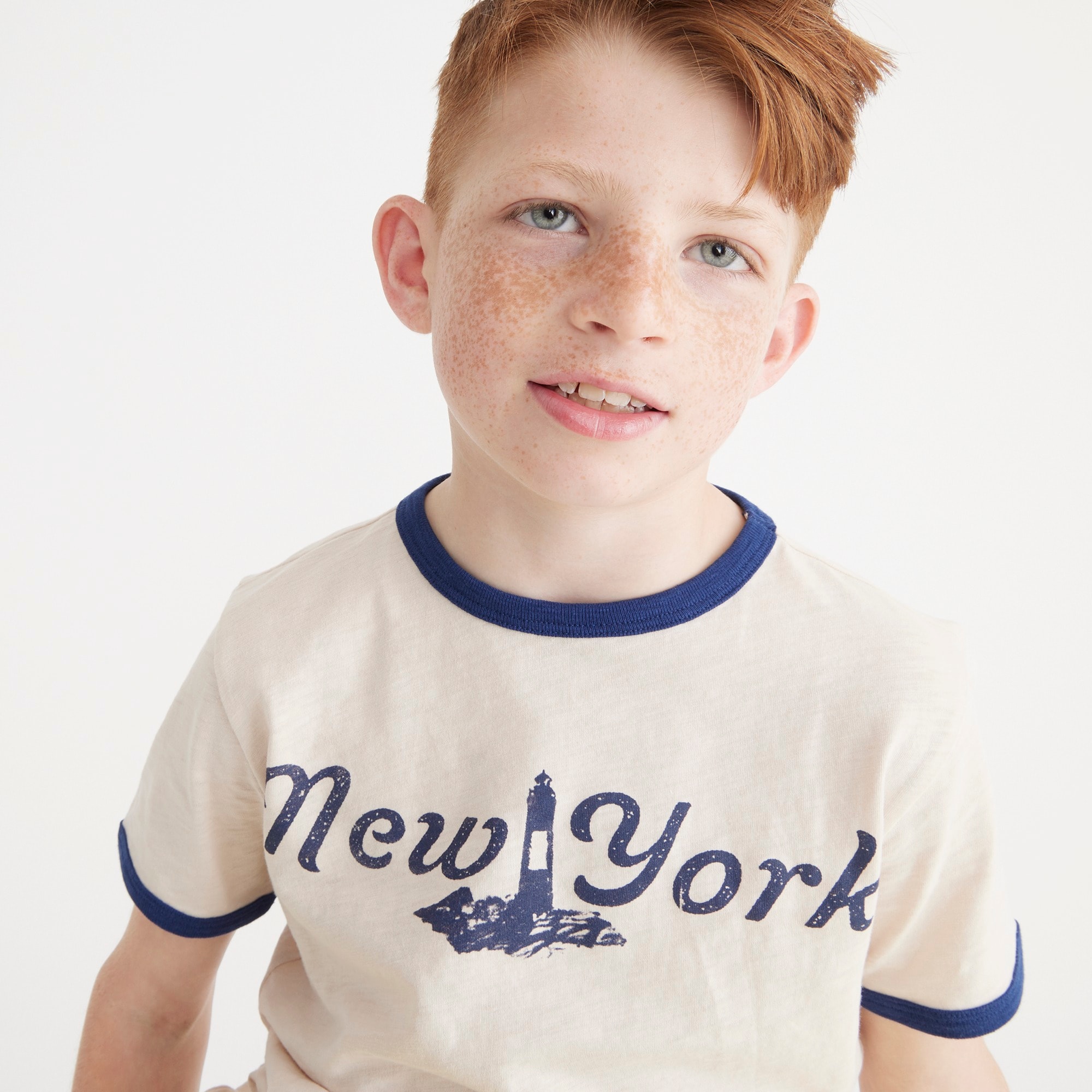 Kids' short-sleeve New York graphic T-shirt