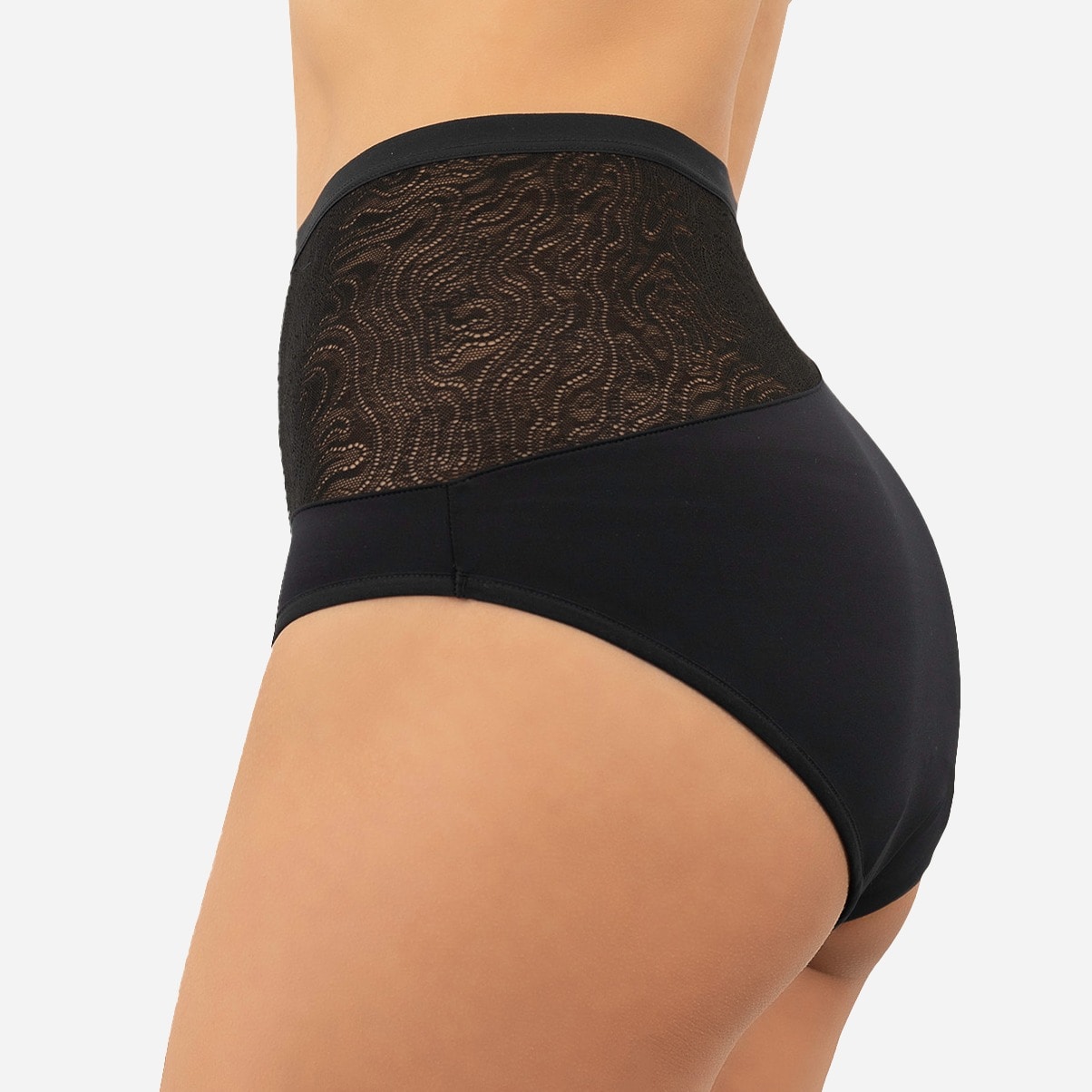 Saalt period and leakproof high-waisted lace brief