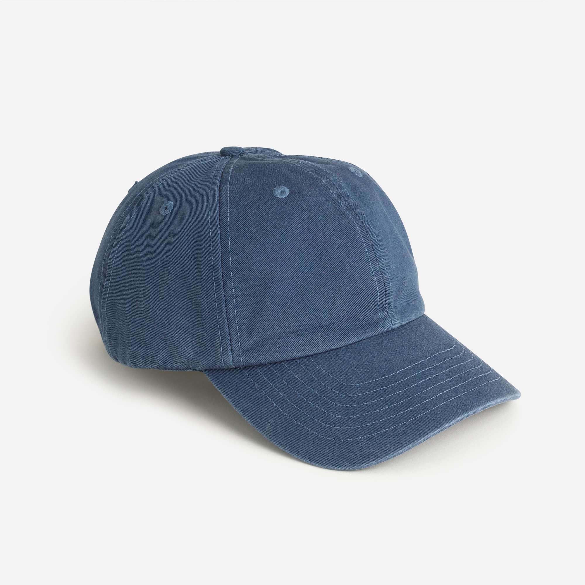 Made-in-the-USA garment-dyed twill baseball cap