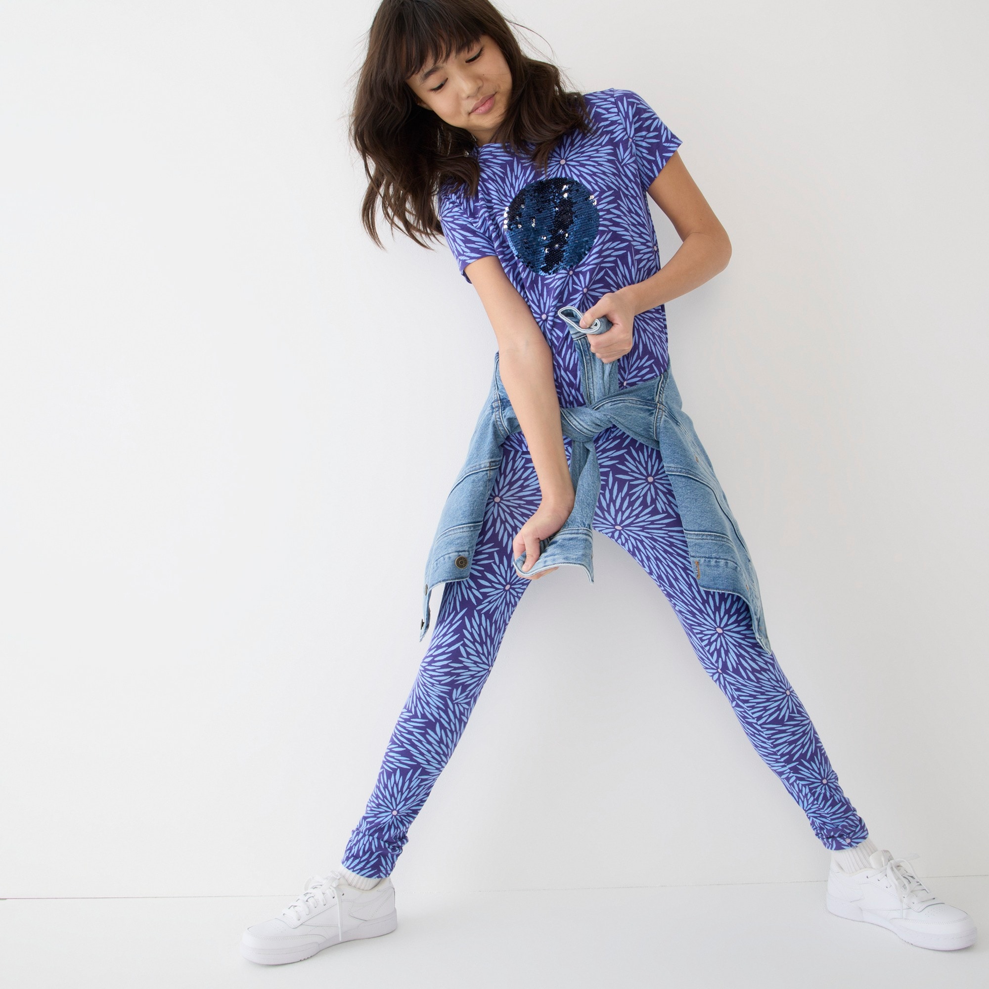Limited-edition Julia Chiang X J.Crew kids' printed leggings